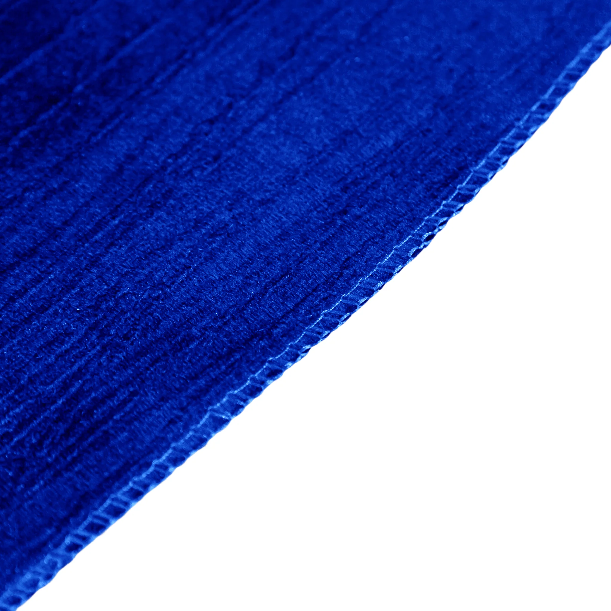 Crinkle Velvet 132" Round Tablecloth - Royal Blue - Image 7
