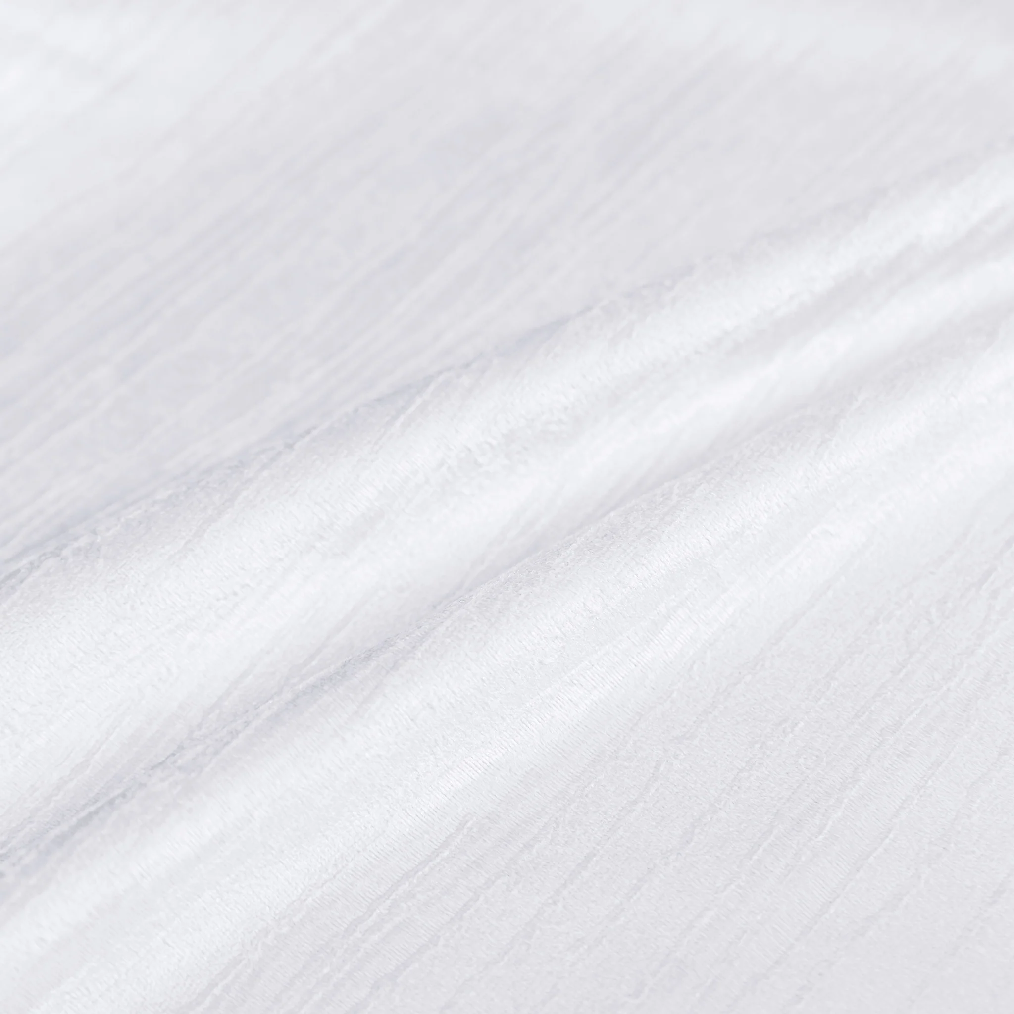 Crinkle Velvet 132" Round Tablecloth - White - Image 5