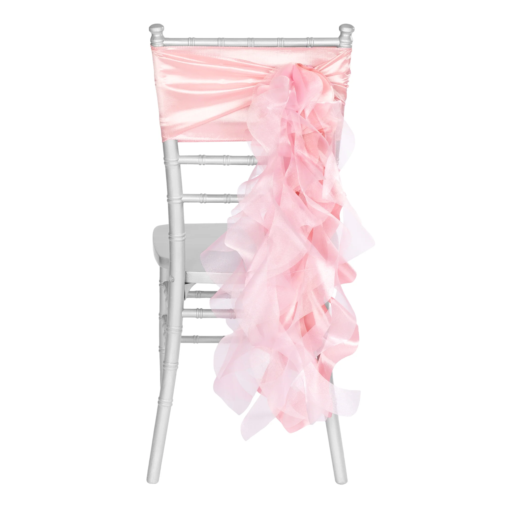 Curly Willow Chair Sash - Pink - Image 5