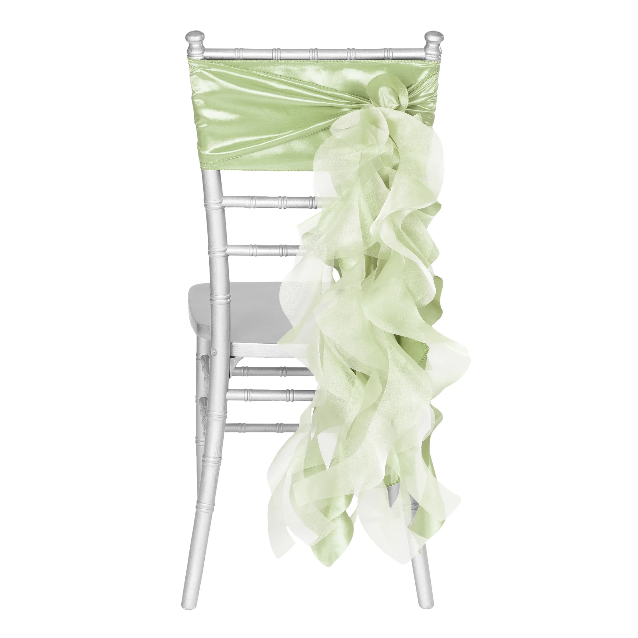 Curly Willow Chair Sash - Sage Green - Image 4