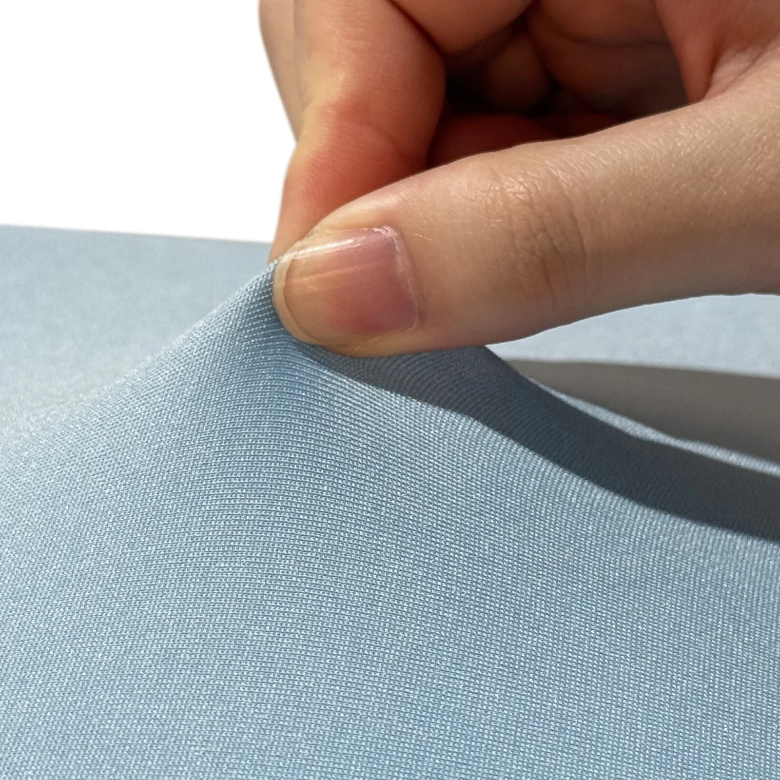 Spandex Covers for Cylinder Metal Cake/Dessert Pedestal Stands 5 pcs/set - Baby Blue - Image 4