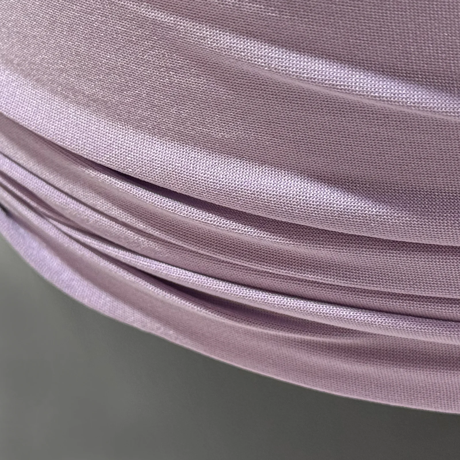 Spandex Covers for Cylinder Metal Cake/Dessert Pedestal Stands 5 pcs/set - Lavender - Image 2