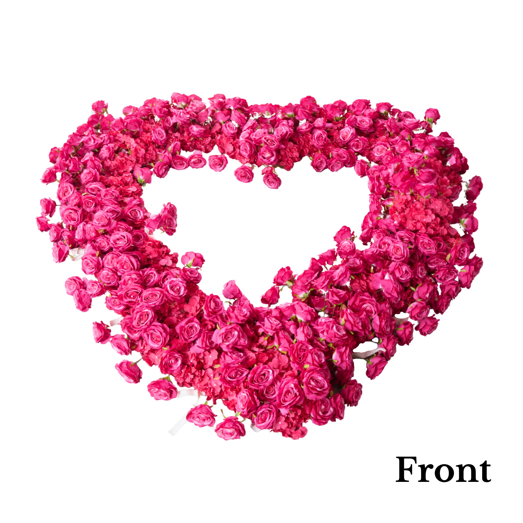 Floral 3D Backdrop for Open Heart Stand - Fuchsia - Image 7