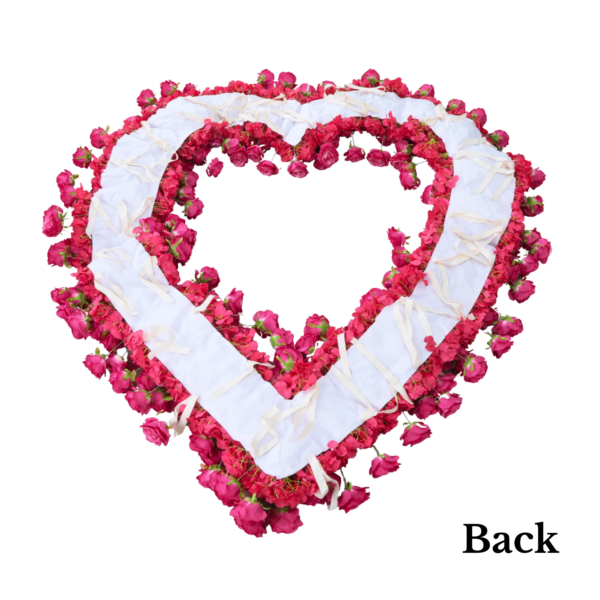 Floral 3D Backdrop for Open Heart Stand - Fuchsia - Image 8
