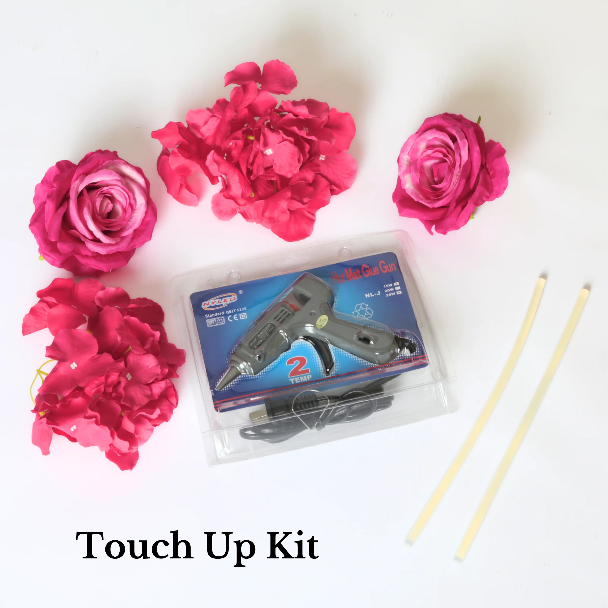 Floral 3D Backdrop for Open Heart Stand - Fuchsia - Image 9