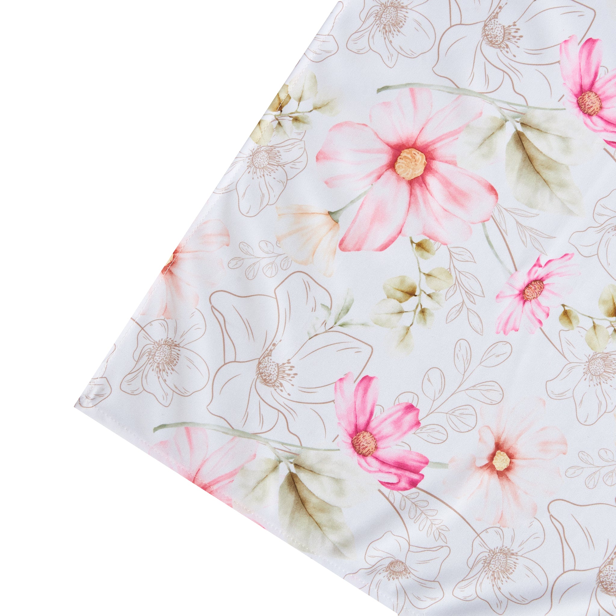 Floral Haze 90"x132" Rectangular Tablecloth - Image 2