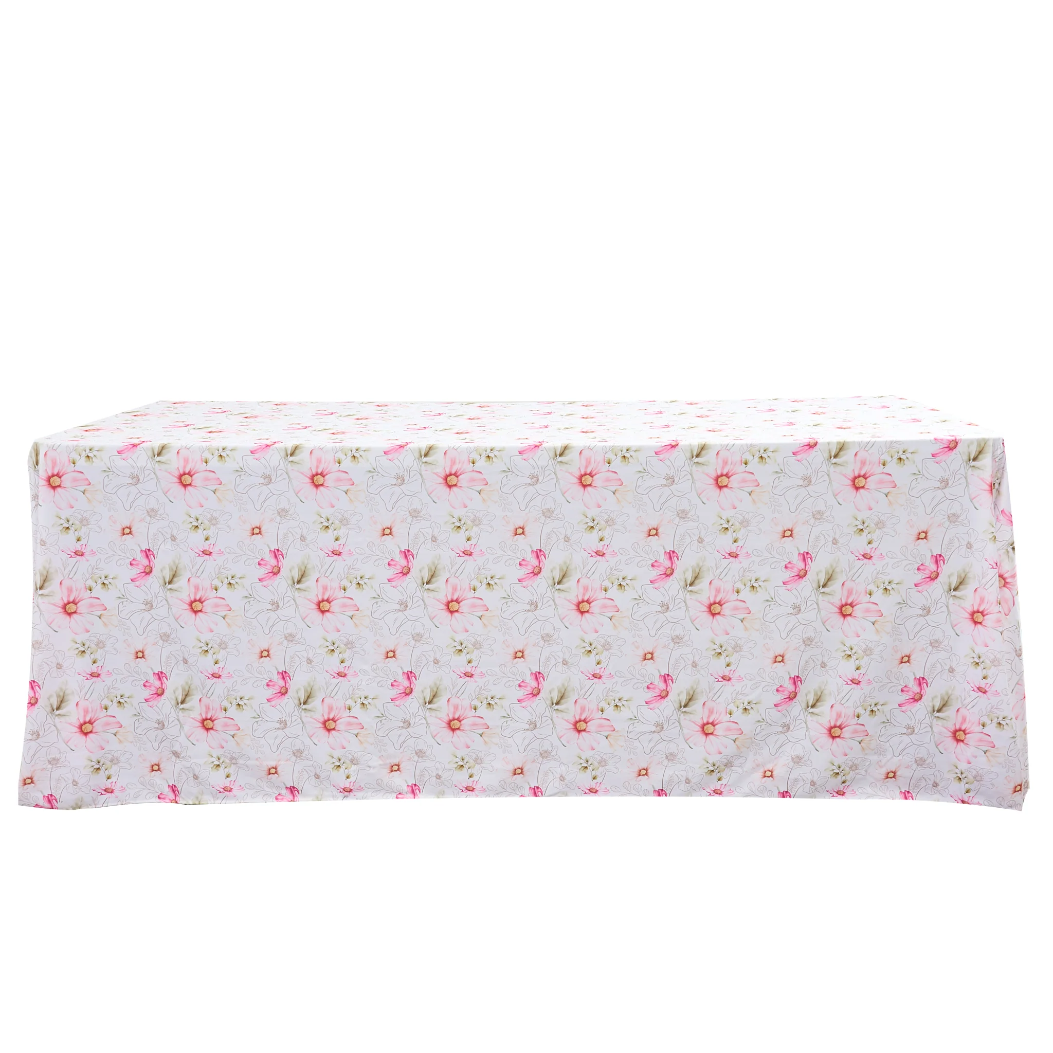 Floral Haze 90"x156" Rectangular Tablecloth