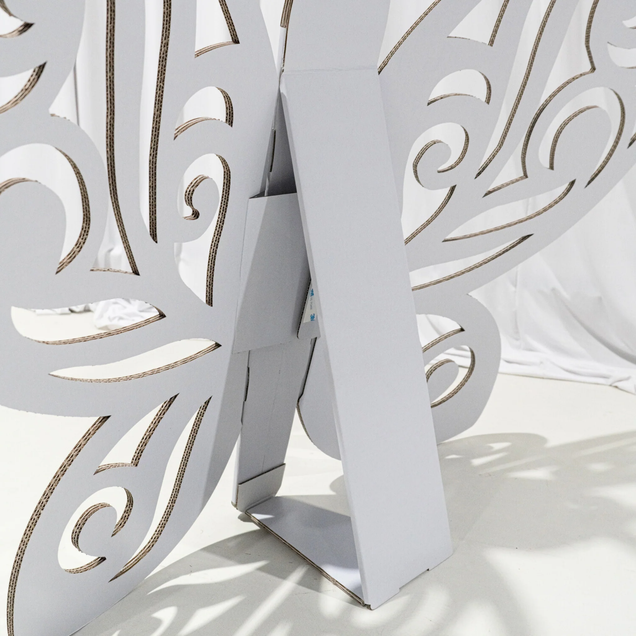 3FT Foldable Butterfly Cardboard Stand - Image 2