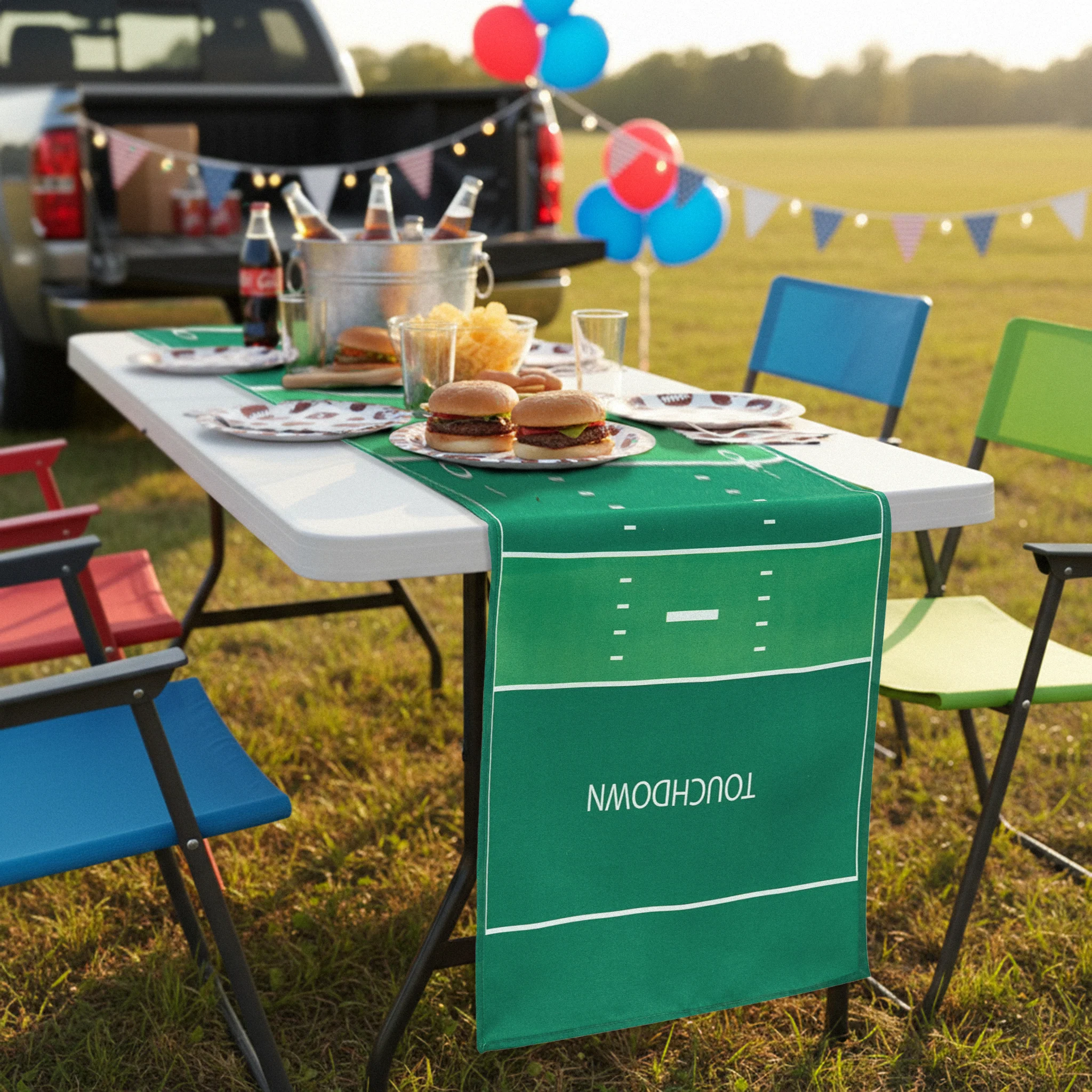 Football Field Sport Table Runner - Image 3