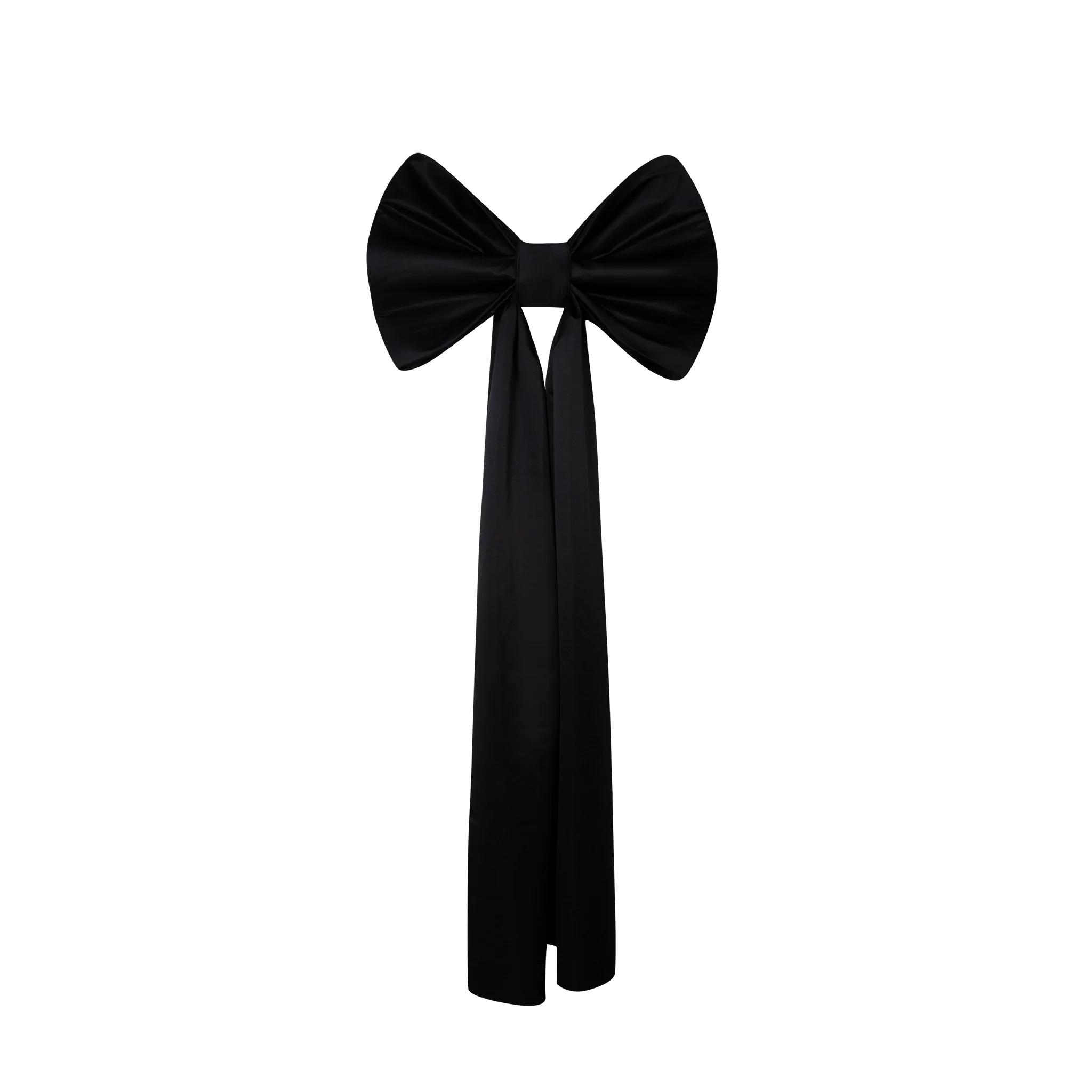 Giant Fabric Bow for Backdrop - Black - Image 4