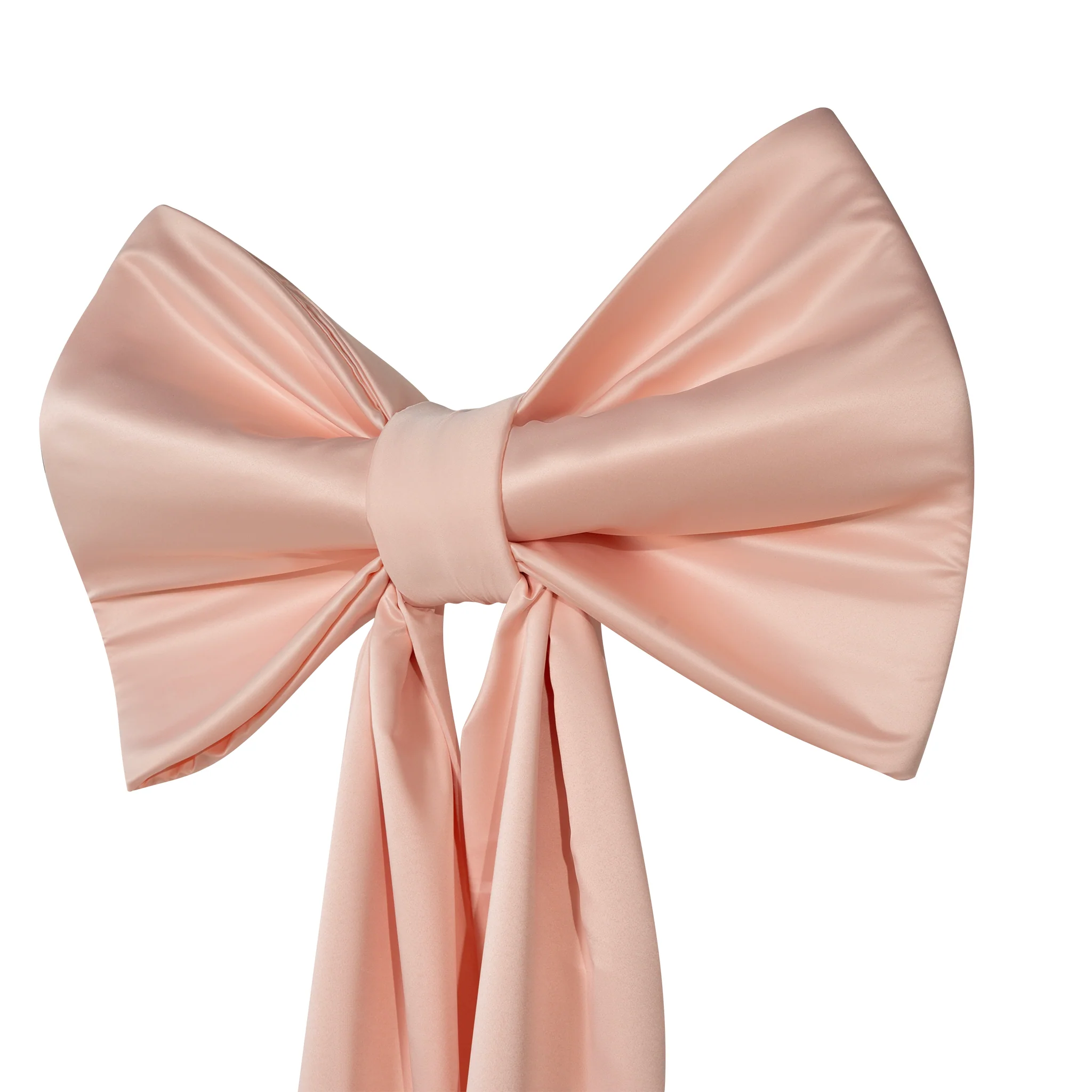Giant Fabric Bow for Backdrop - Blush/Rose Gold - Image 7