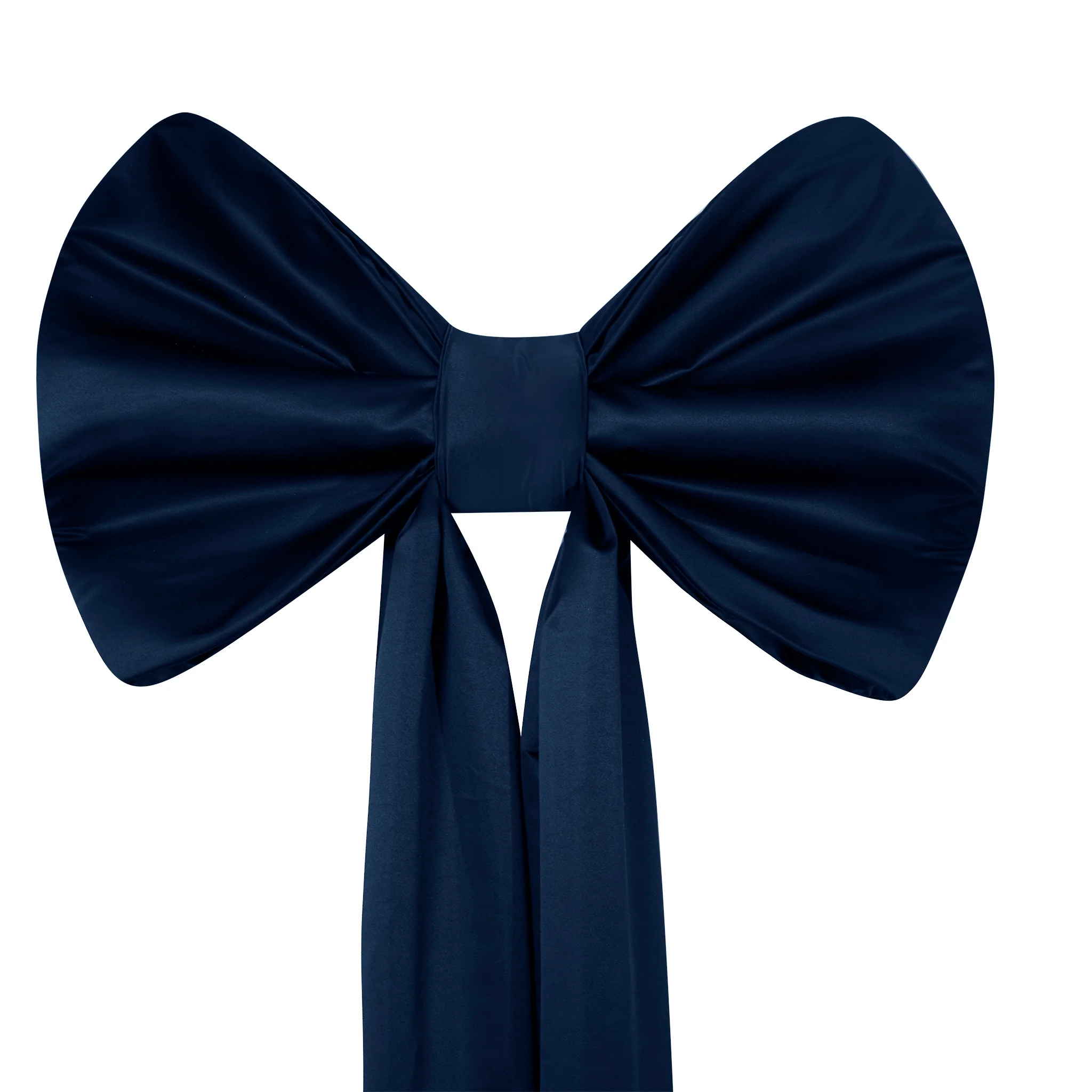 Giant Fabric Bow for Backdrop - Navy Blue - Image 3