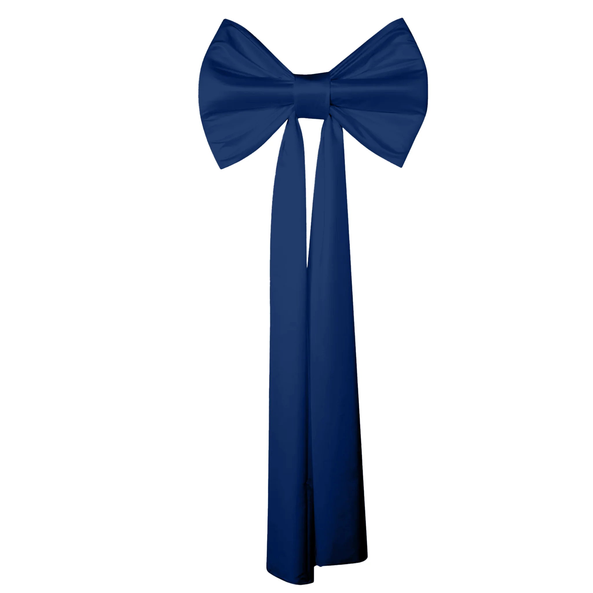 Giant Fabric Bow for Backdrop - Navy Blue - Image 5