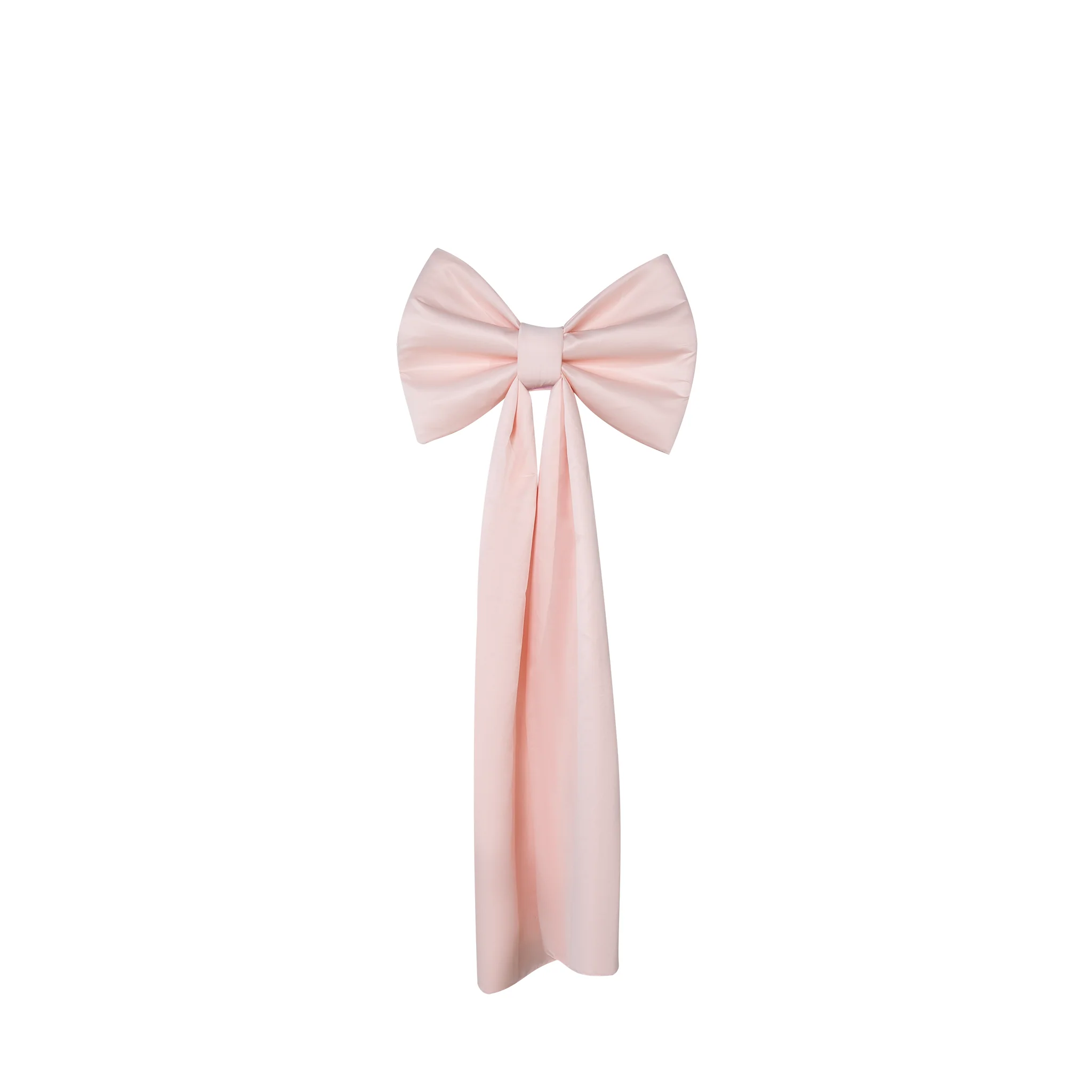 Giant Fabric Bow for Backdrop - Pastel Pink - Image 3