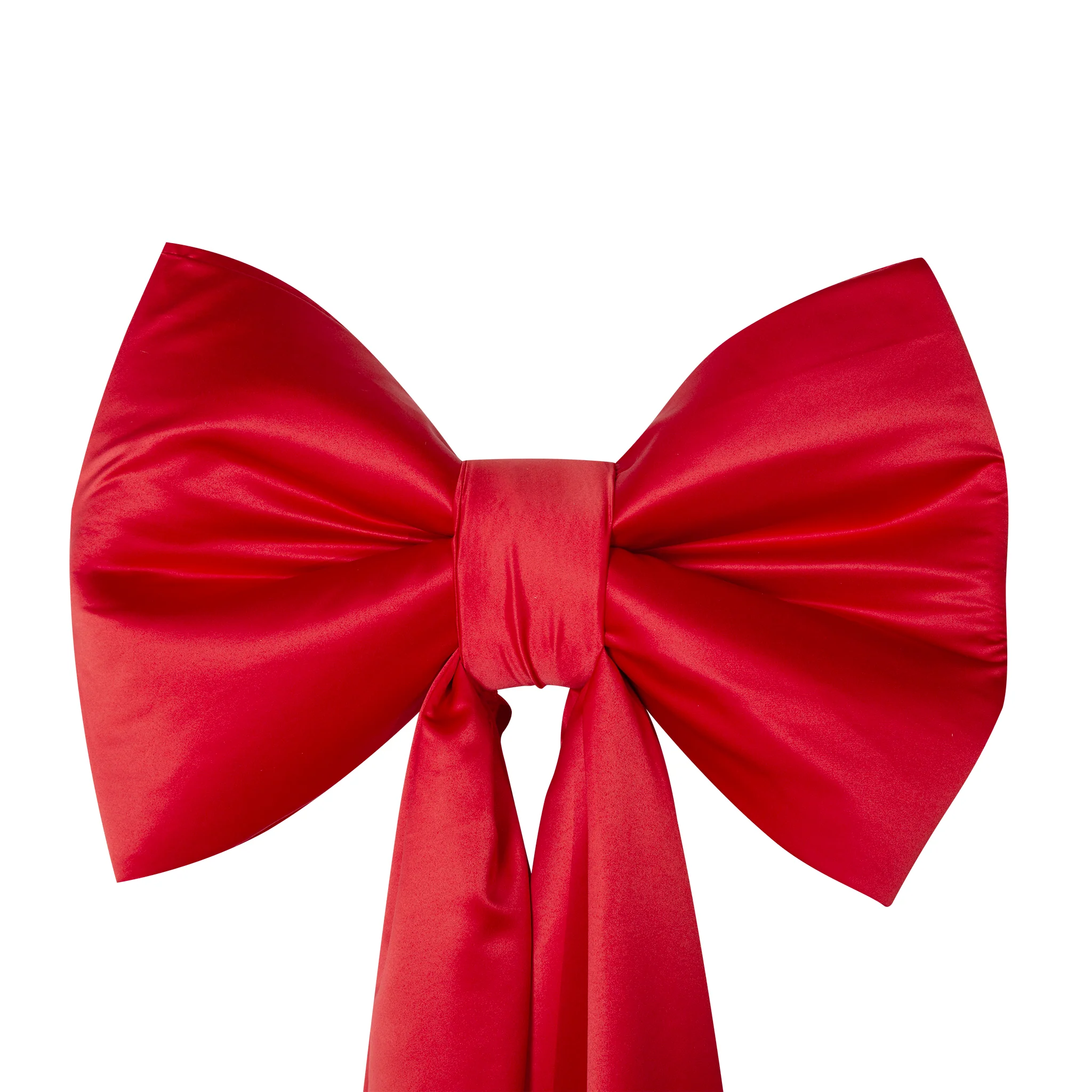 Giant Fabric Bow for Backdrop - Red - Image 3