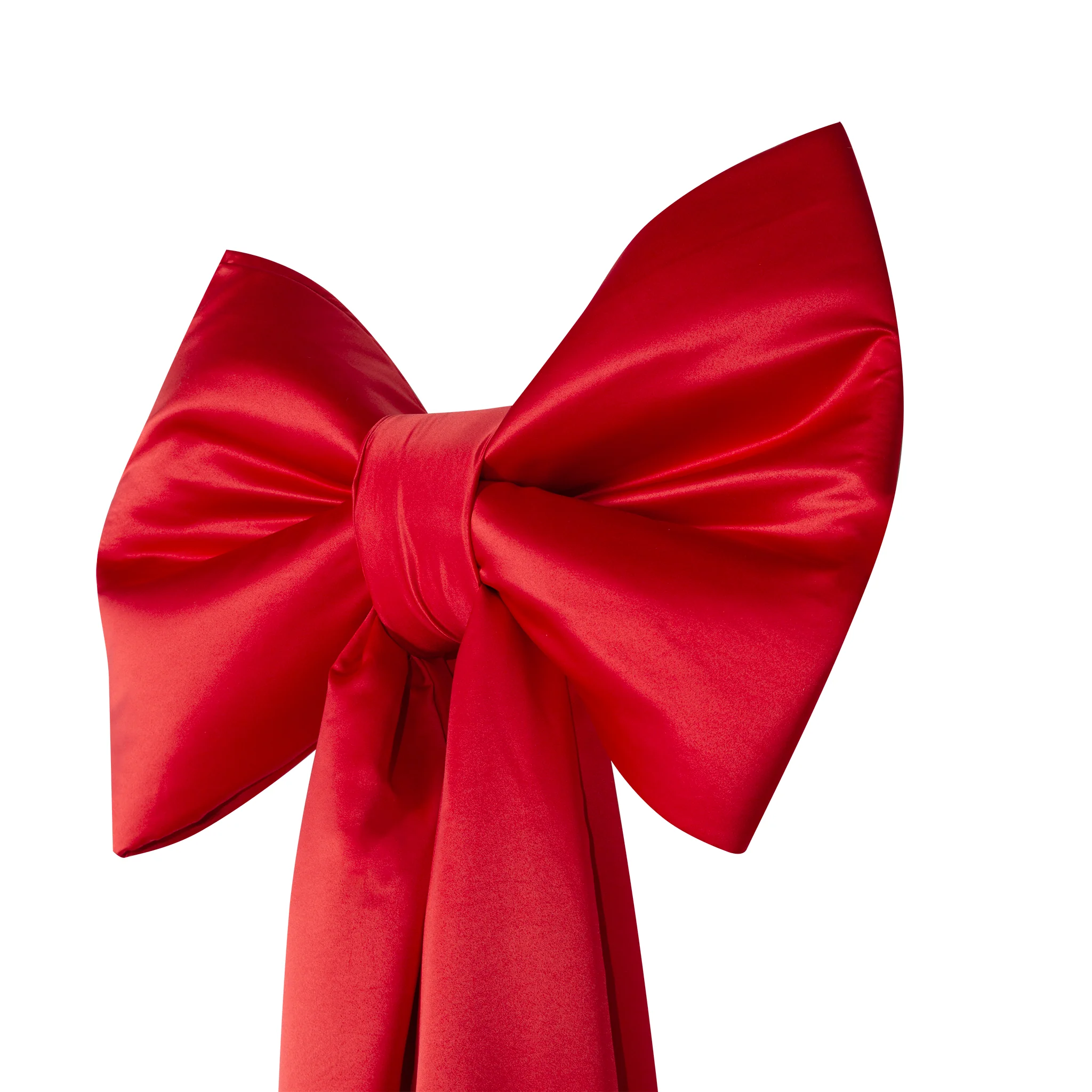 Giant Fabric Bow for Backdrop - Red - Image 5