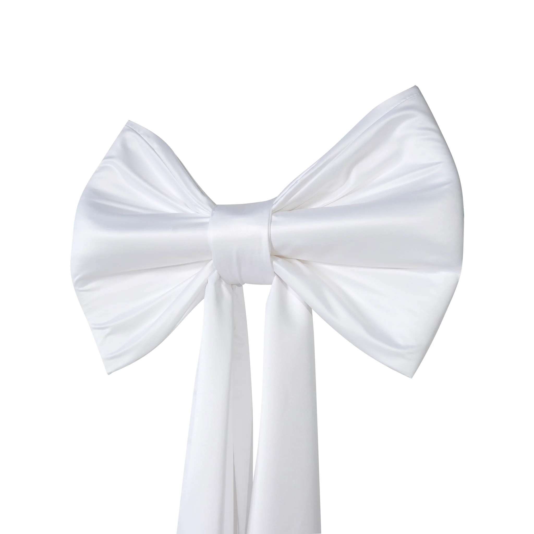 Giant Fabric Bow for Backdrop - White - Image 3