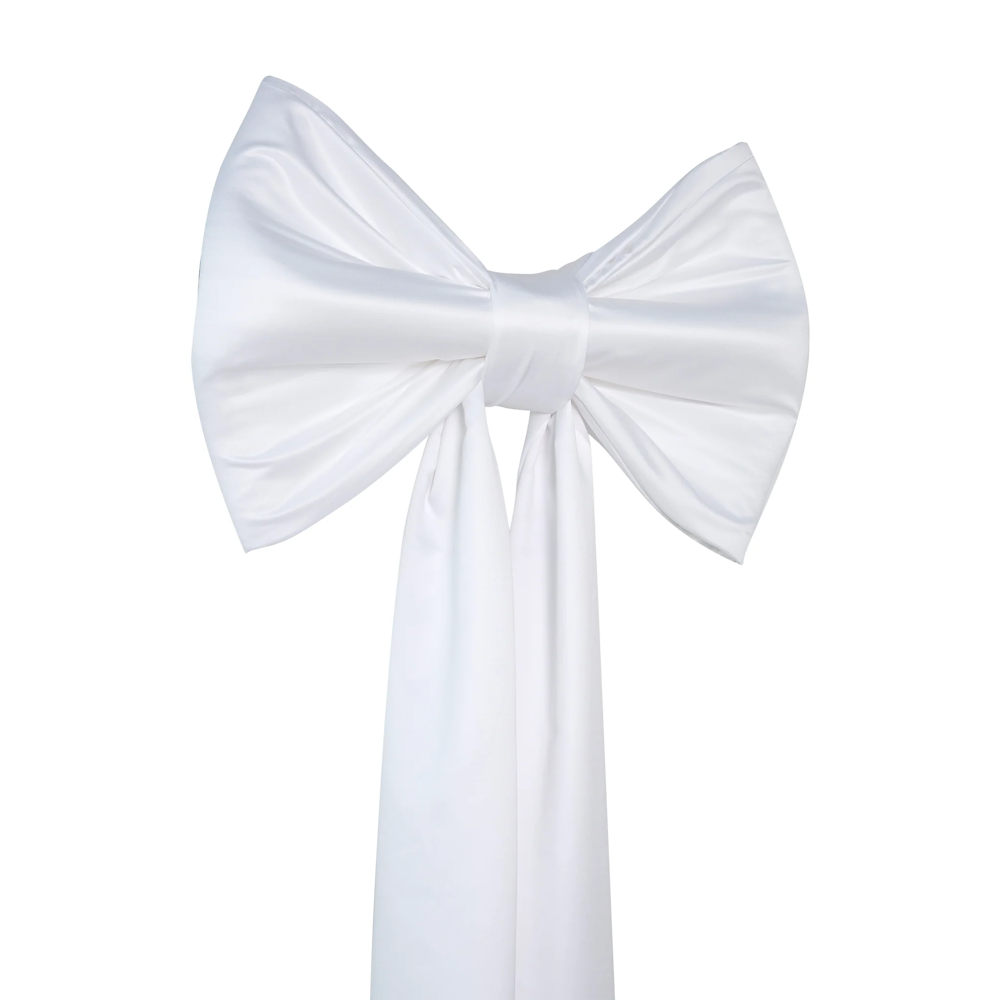 Giant Fabric Bow for Backdrop - White - Image 5