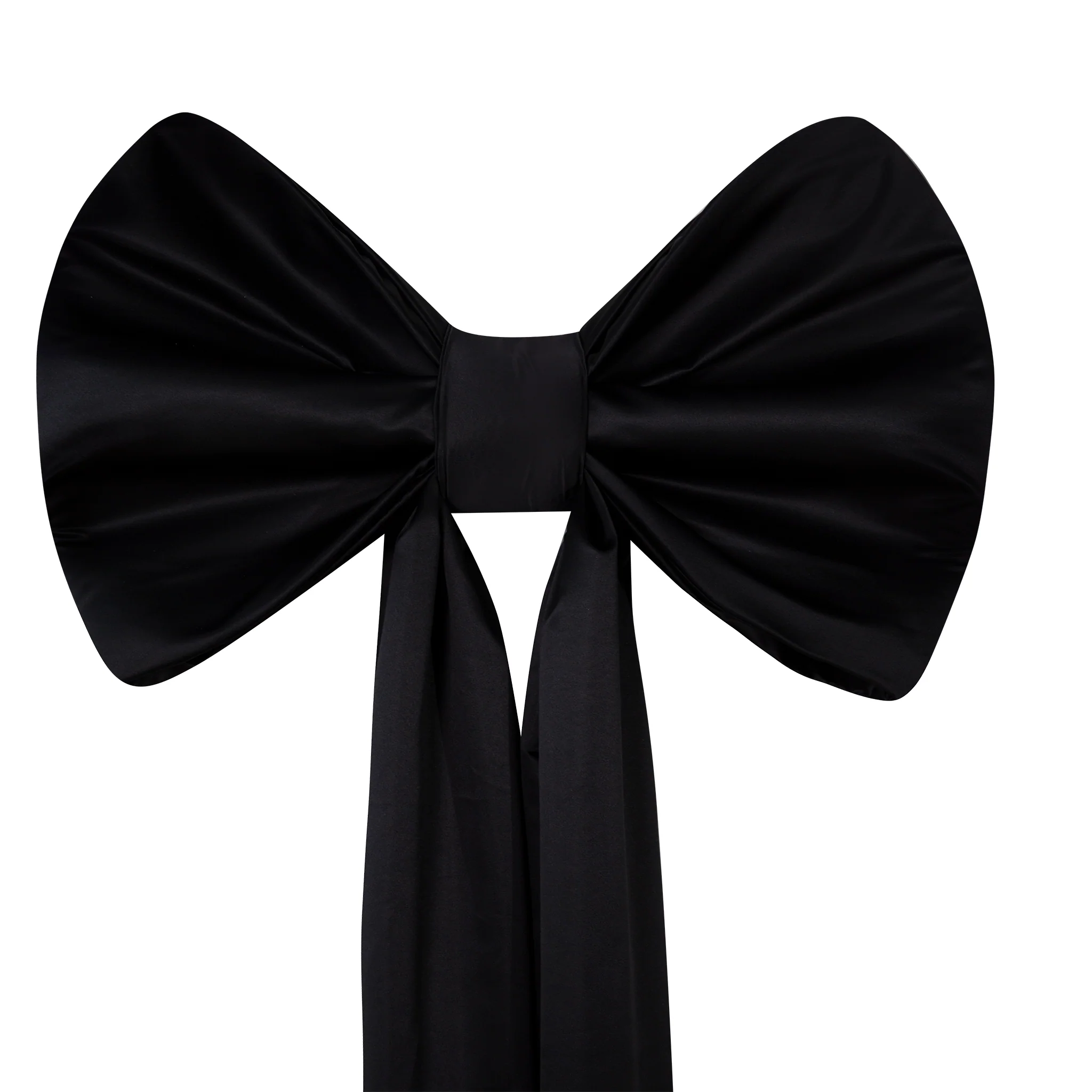 XL Giant Fabric Bow for Backdrop - Black - Image 6