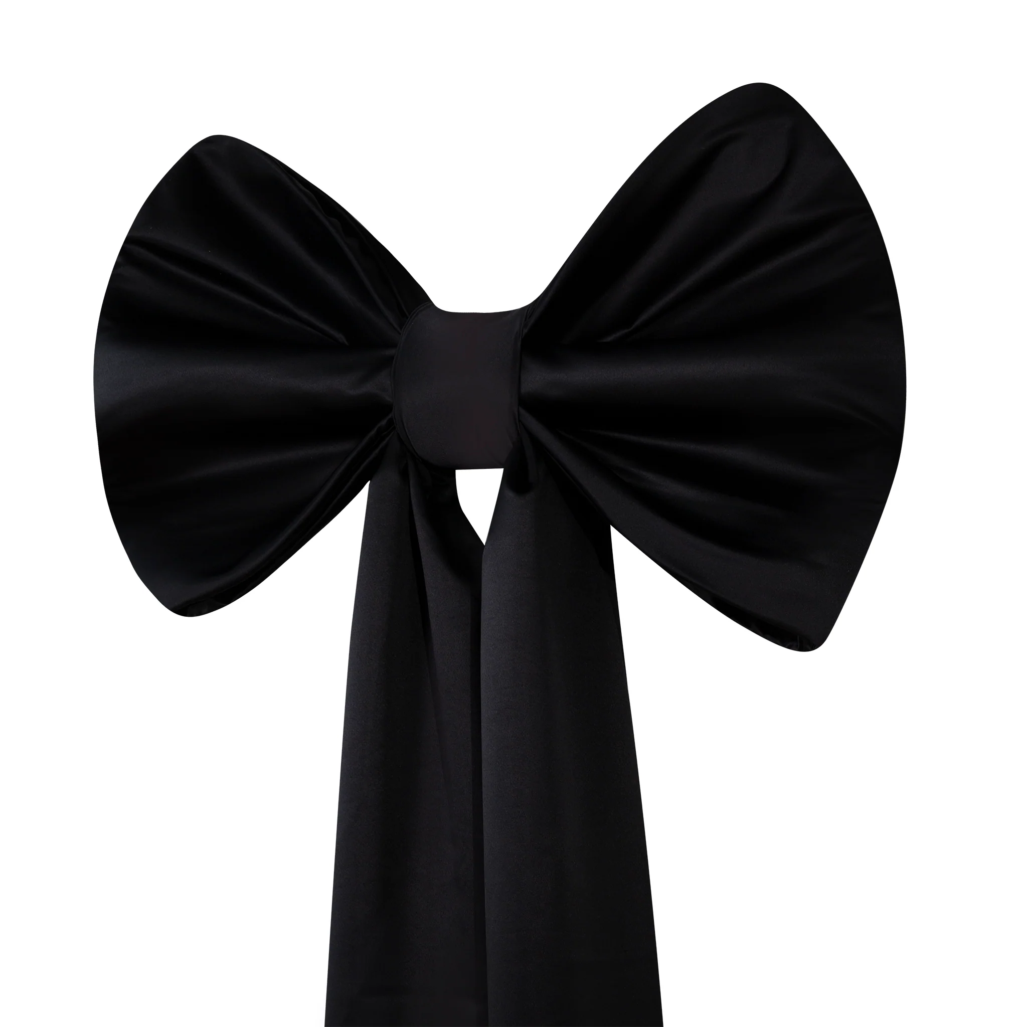 XL Giant Fabric Bow for Backdrop - Black - Image 7