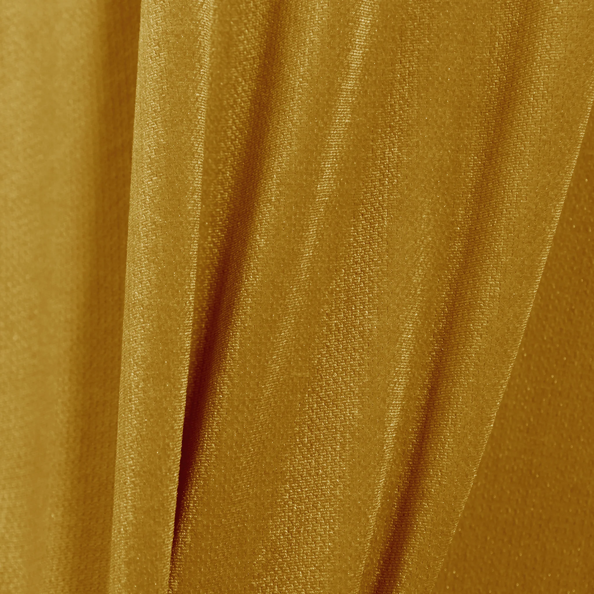 Glitter Velvet 120" Round Tablecloth - Gold - Image 5
