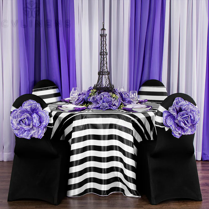 Glitz Sequin Napkin 20"x20" - Purple - Image 2