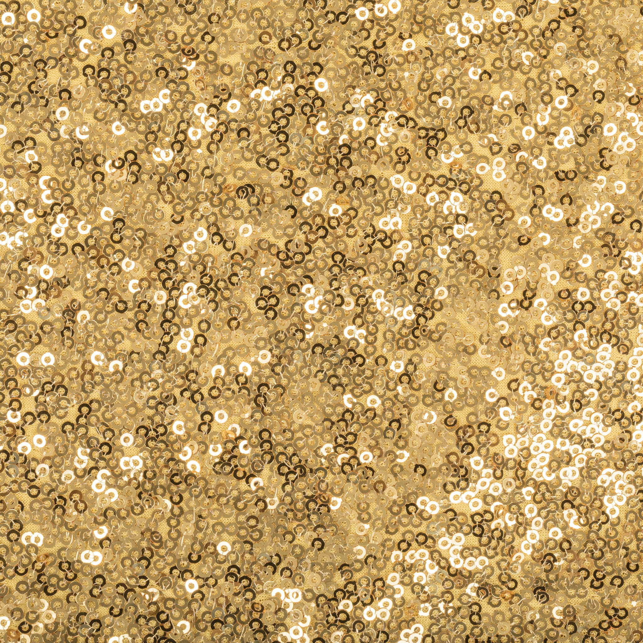 Glitz Sequin Spandex Table Cover 6 FT Rectangular - Gold - Image 3