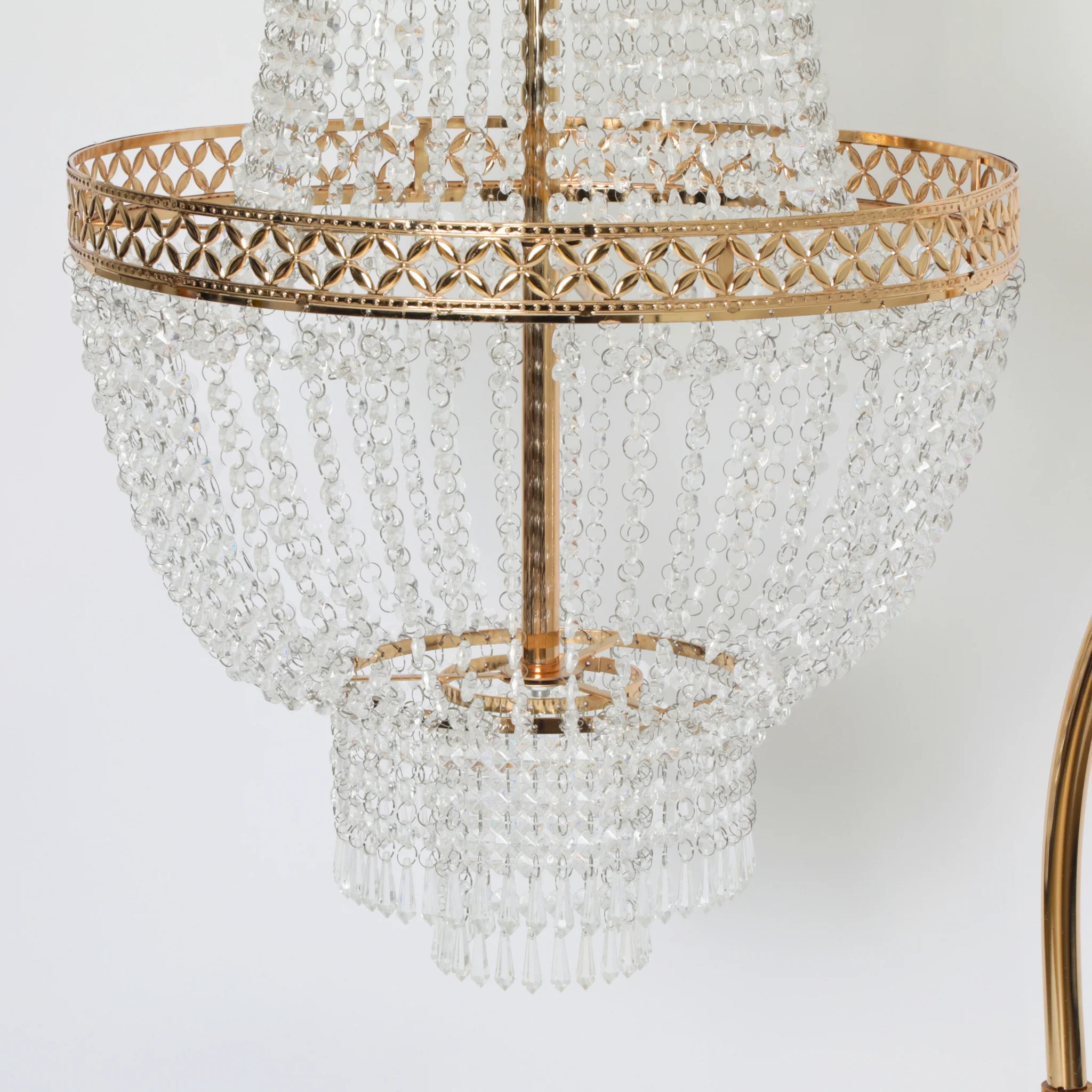 Hanging Chandelier with Stand - Image 6