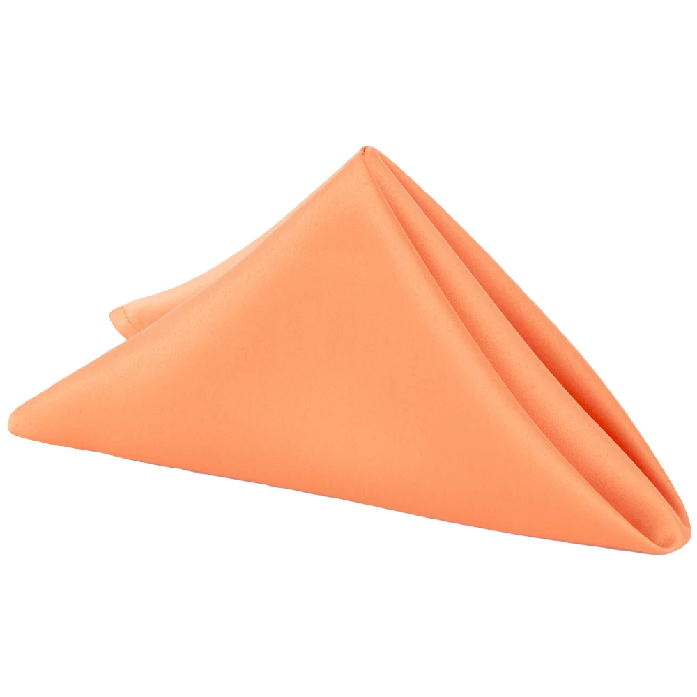 Lamour Satin Napkin 20"x20" - Orange