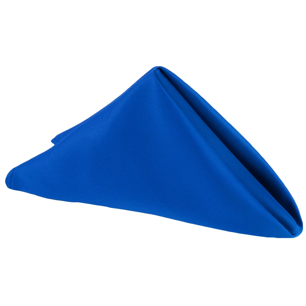 Lamour Satin Napkin 20"x20" - Royal Blue