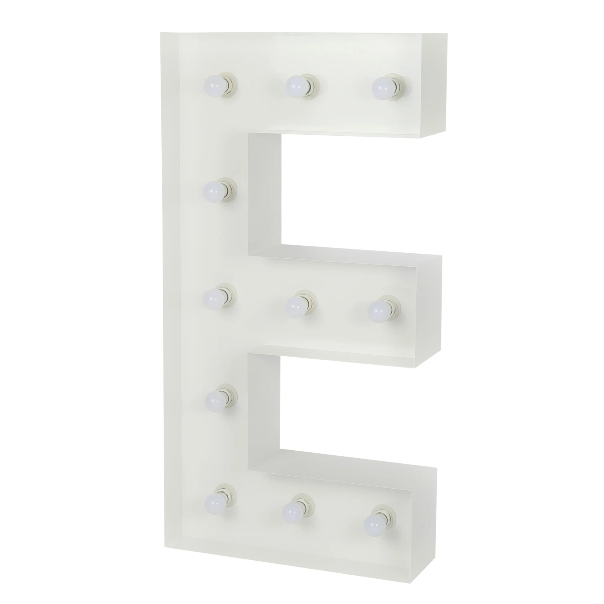Large 4ft Tall LED Marquee Letter - E - Image 4