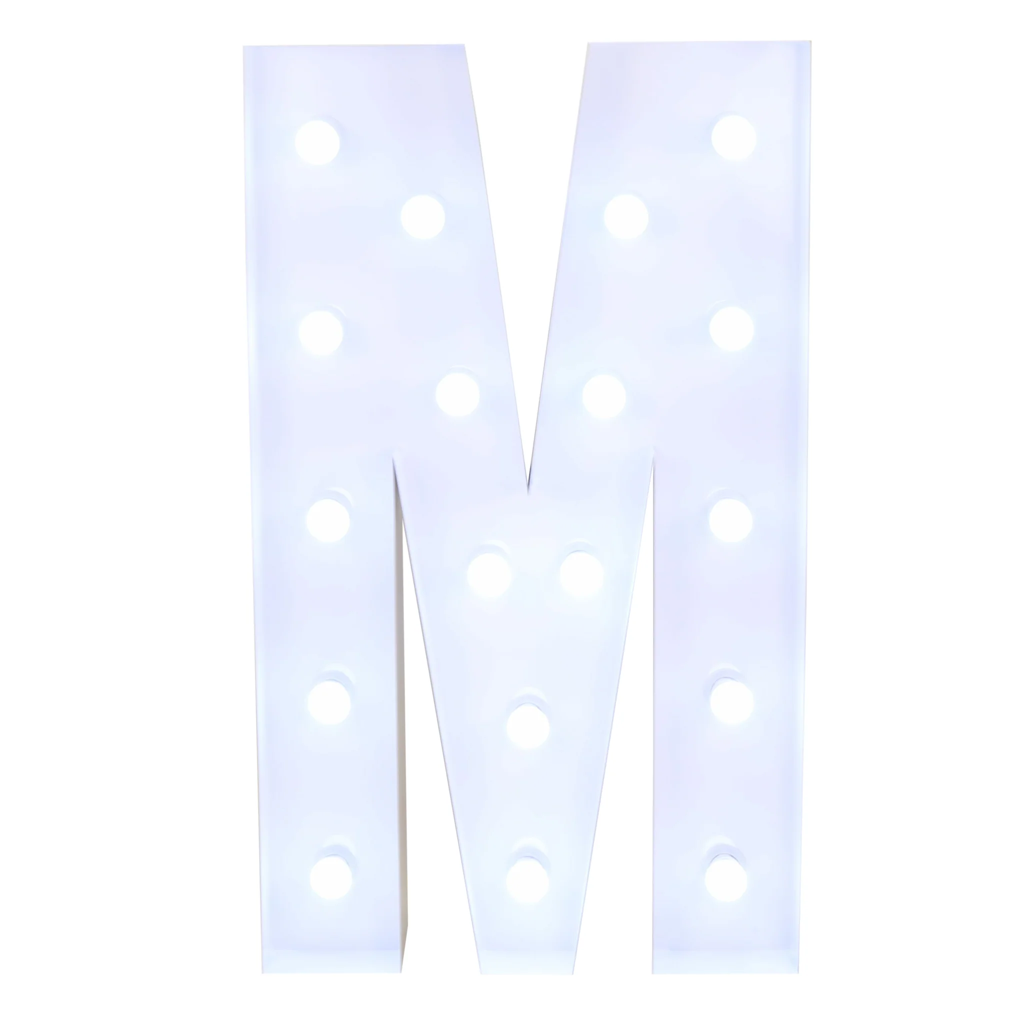 Large 4ft Tall LED Marquee Letter - M - Image 4
