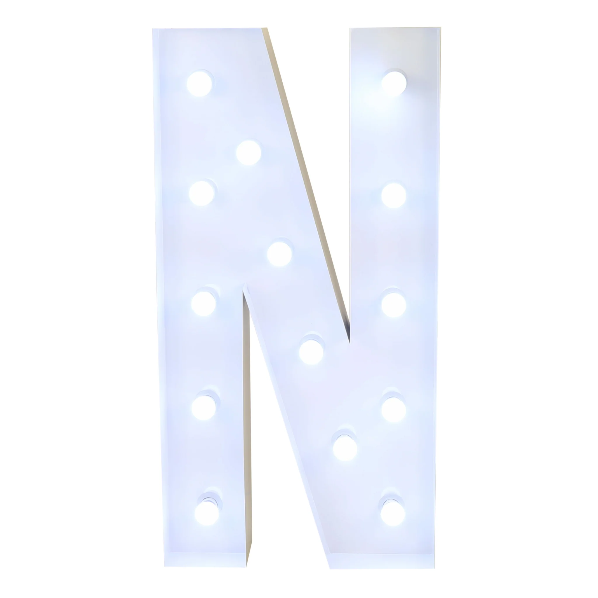 Large 4ft Tall LED Marquee Letter - N - Image 3