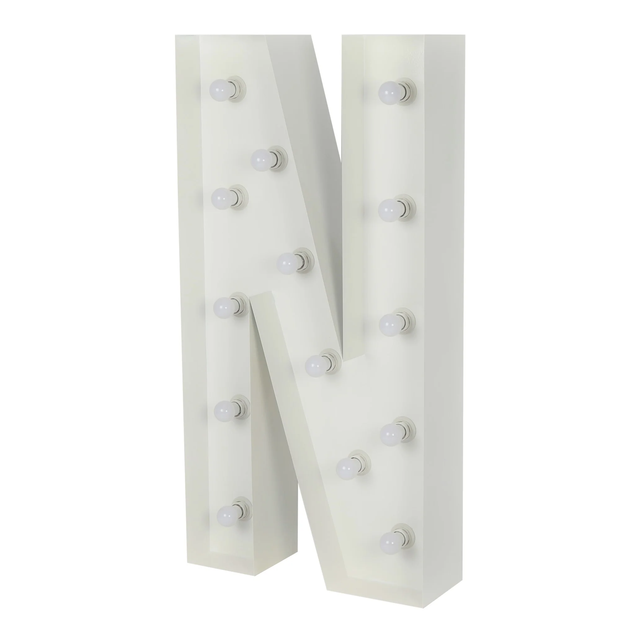 Large 4ft Tall LED Marquee Letter - N - Image 4