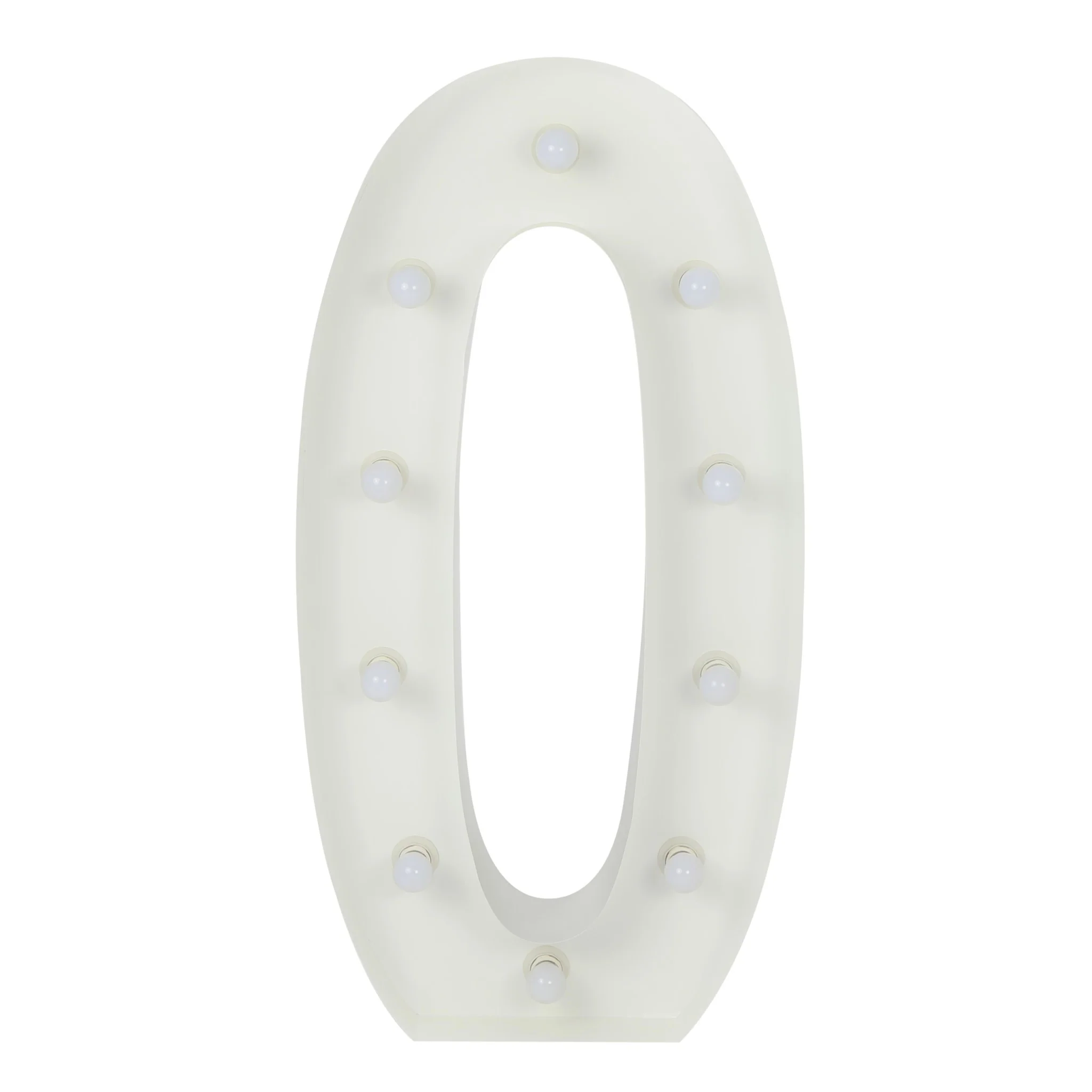 Large 4ft Tall LED Marquee Letter - O