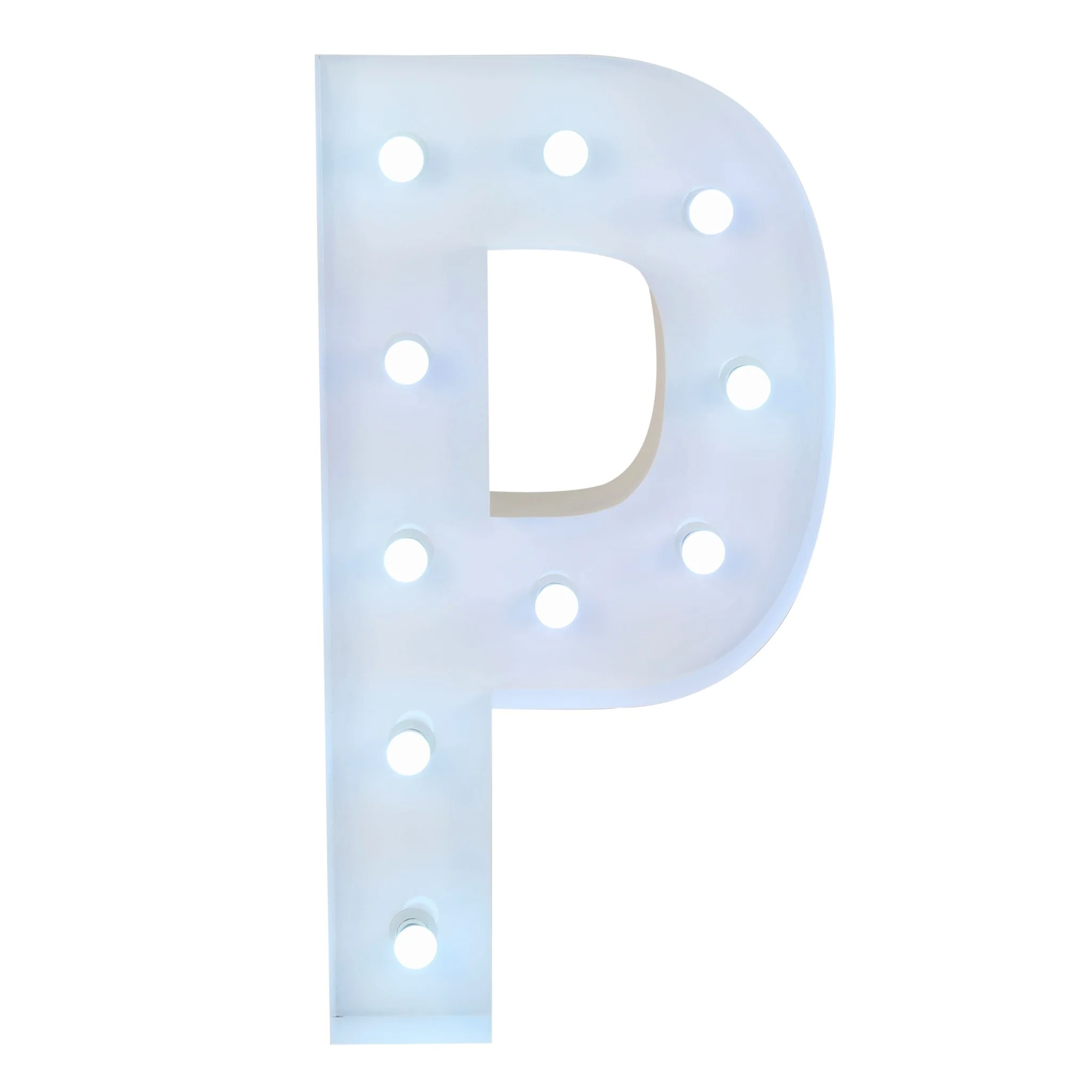 Large 4ft Tall LED Marquee Letter - P - Image 3