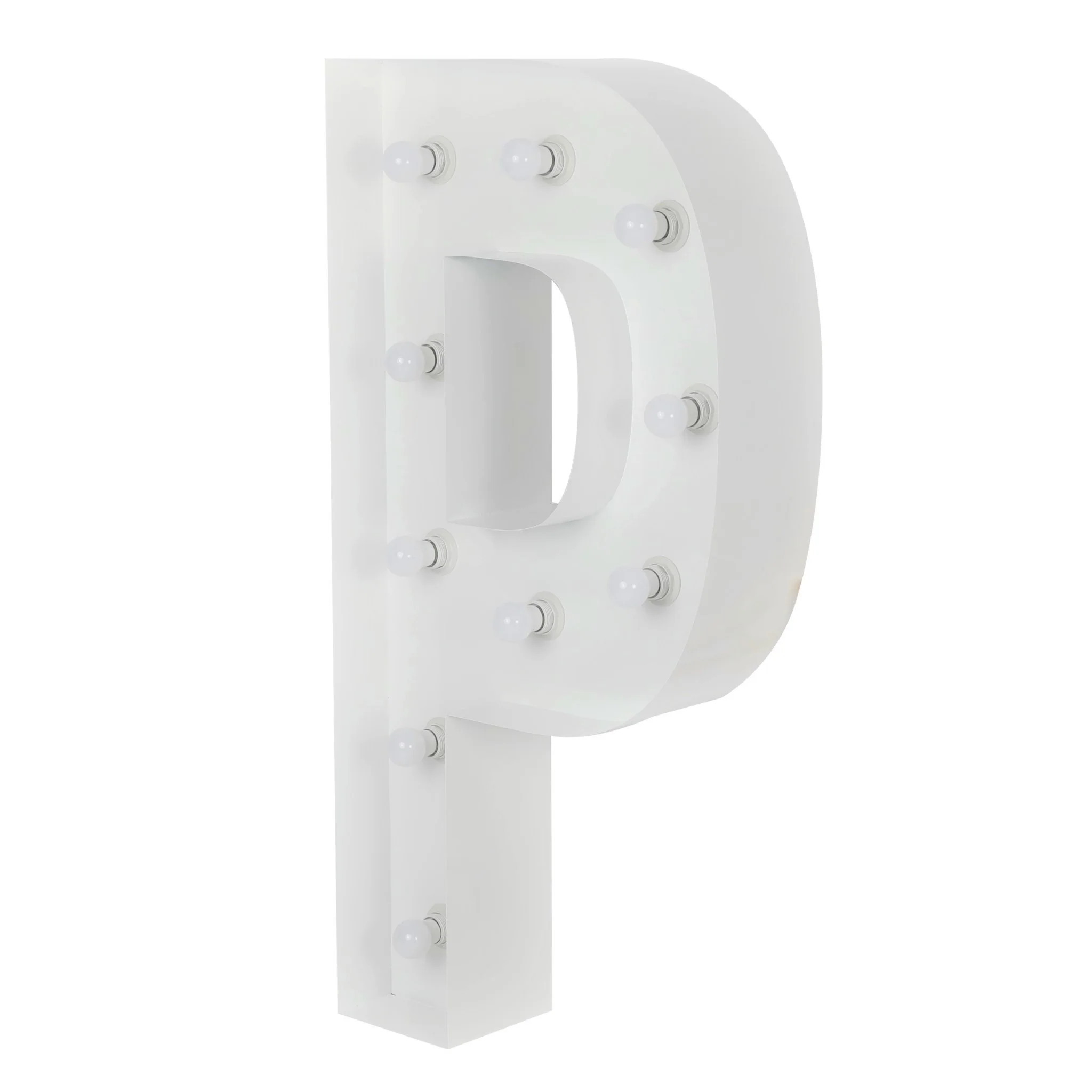 Large 4ft Tall LED Marquee Letter - P - Image 4