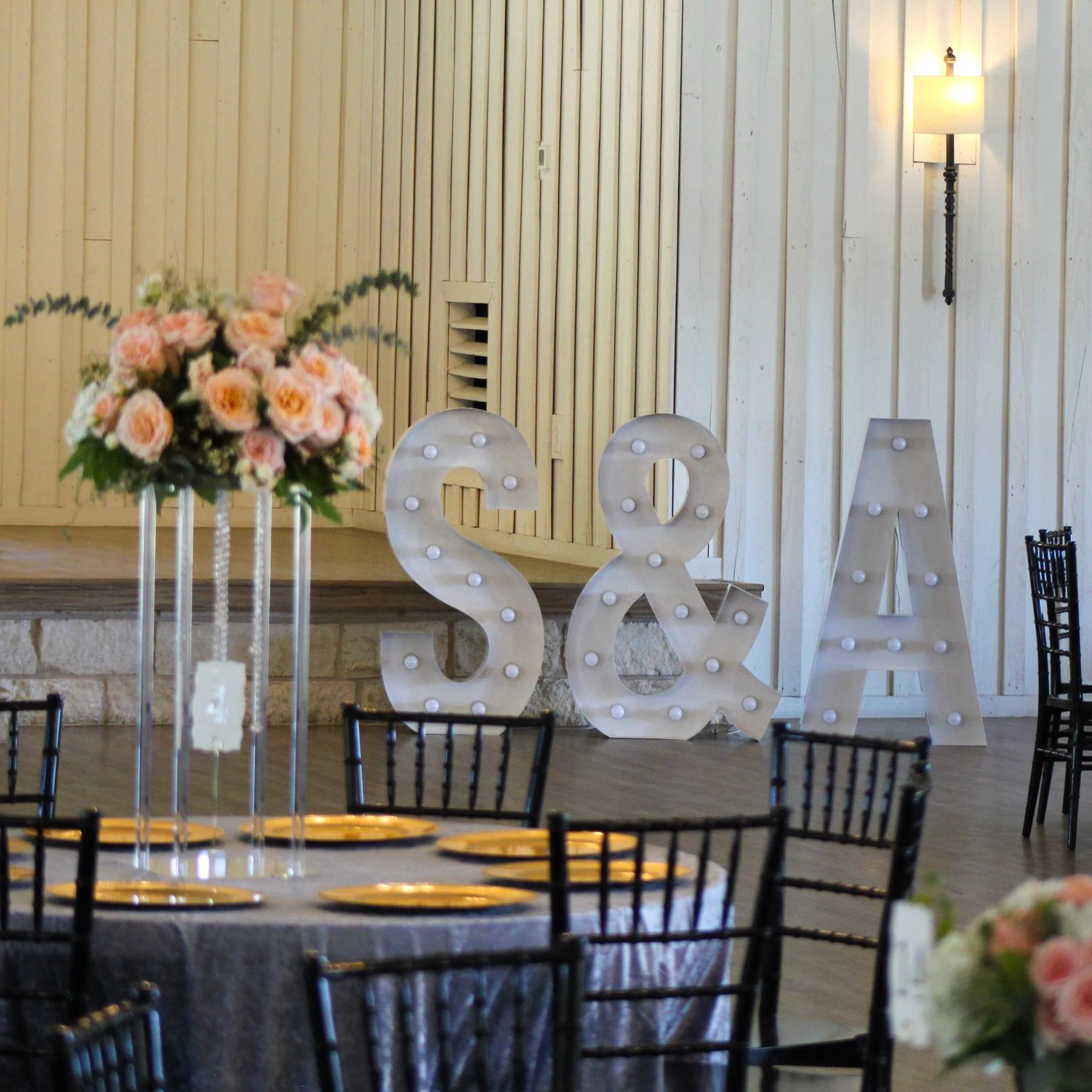 Large 4ft Tall LED Marquee Letter - S - Image 3