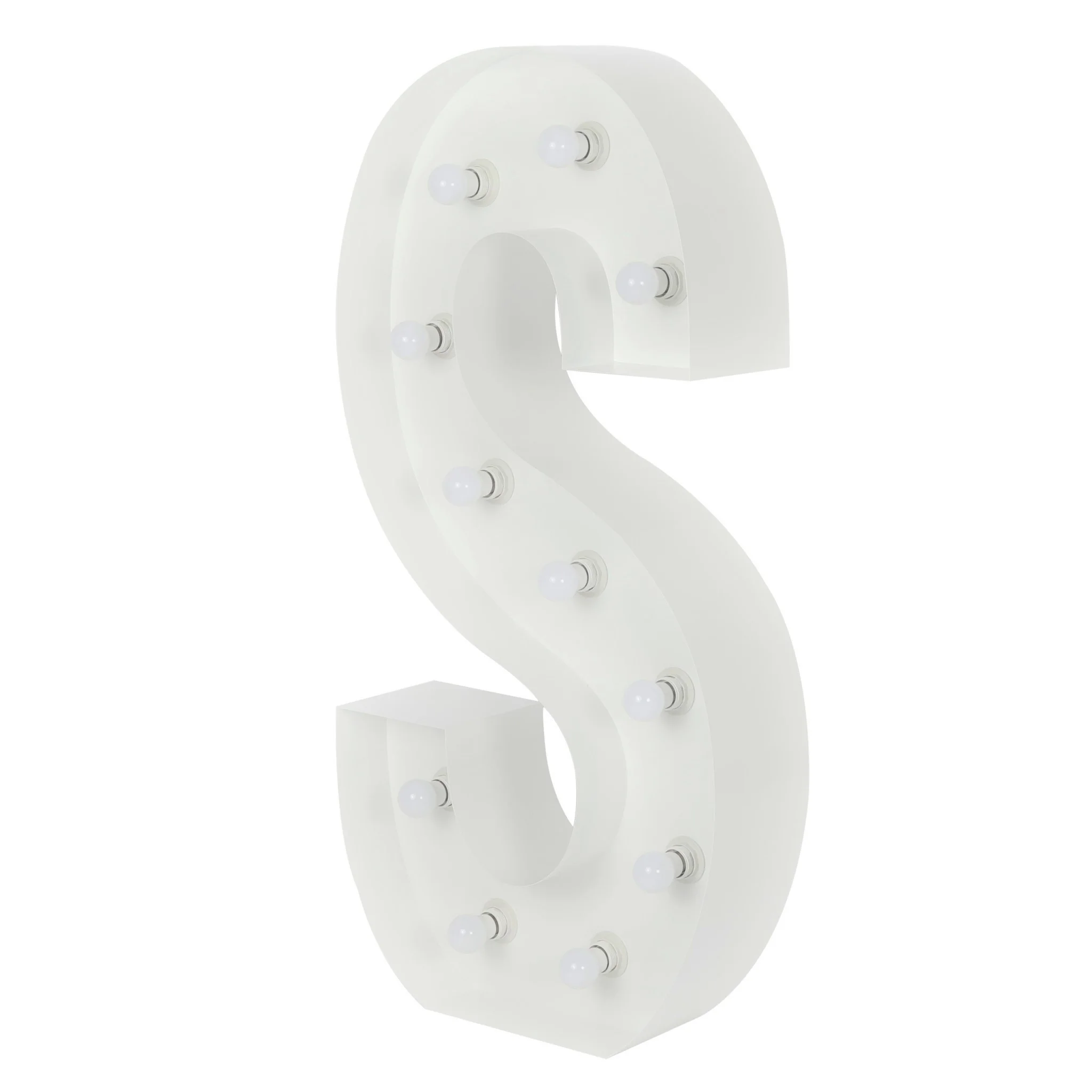 Large 4ft Tall LED Marquee Letter - S - Image 7