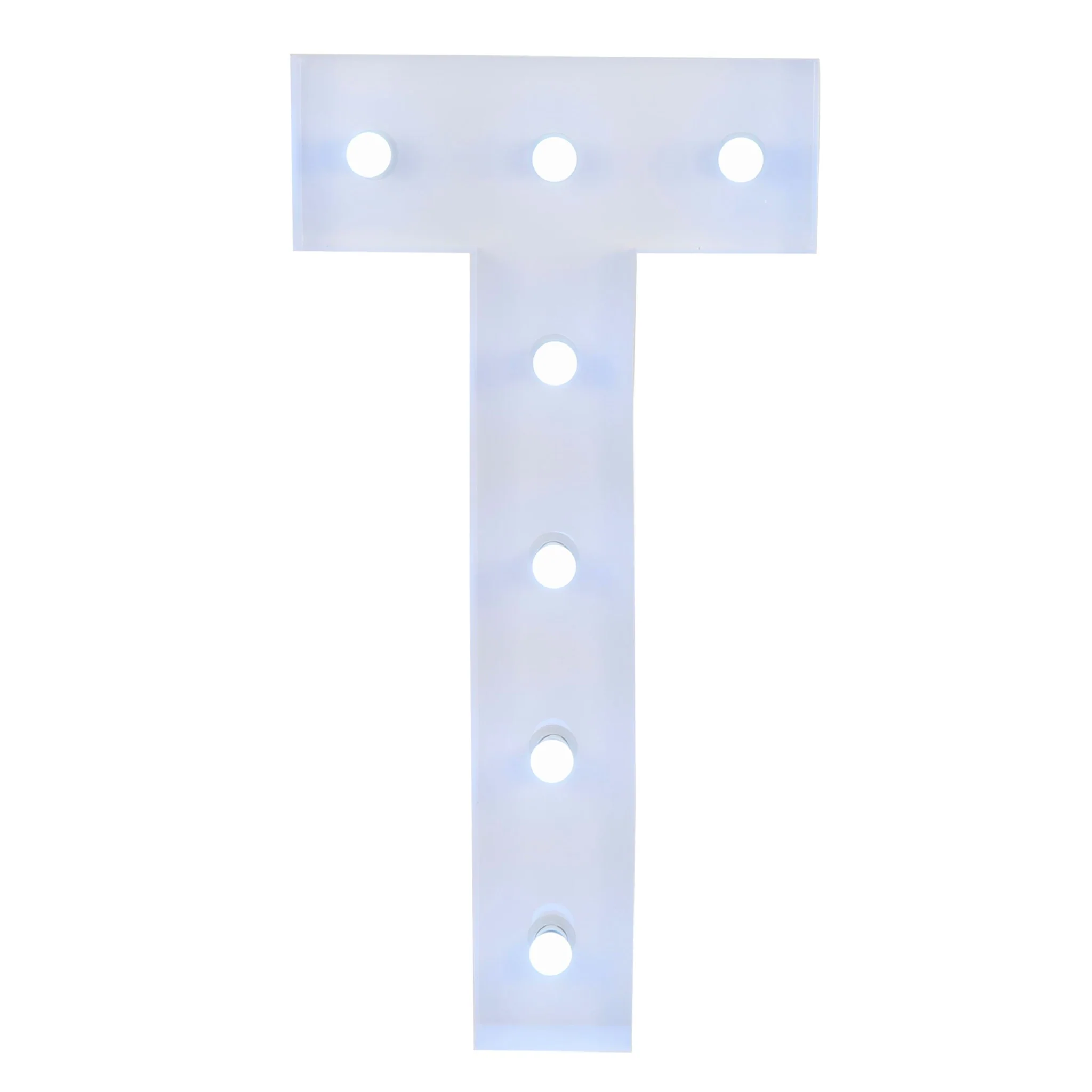 Large 4ft Tall LED Marquee Letter - T - Image 2