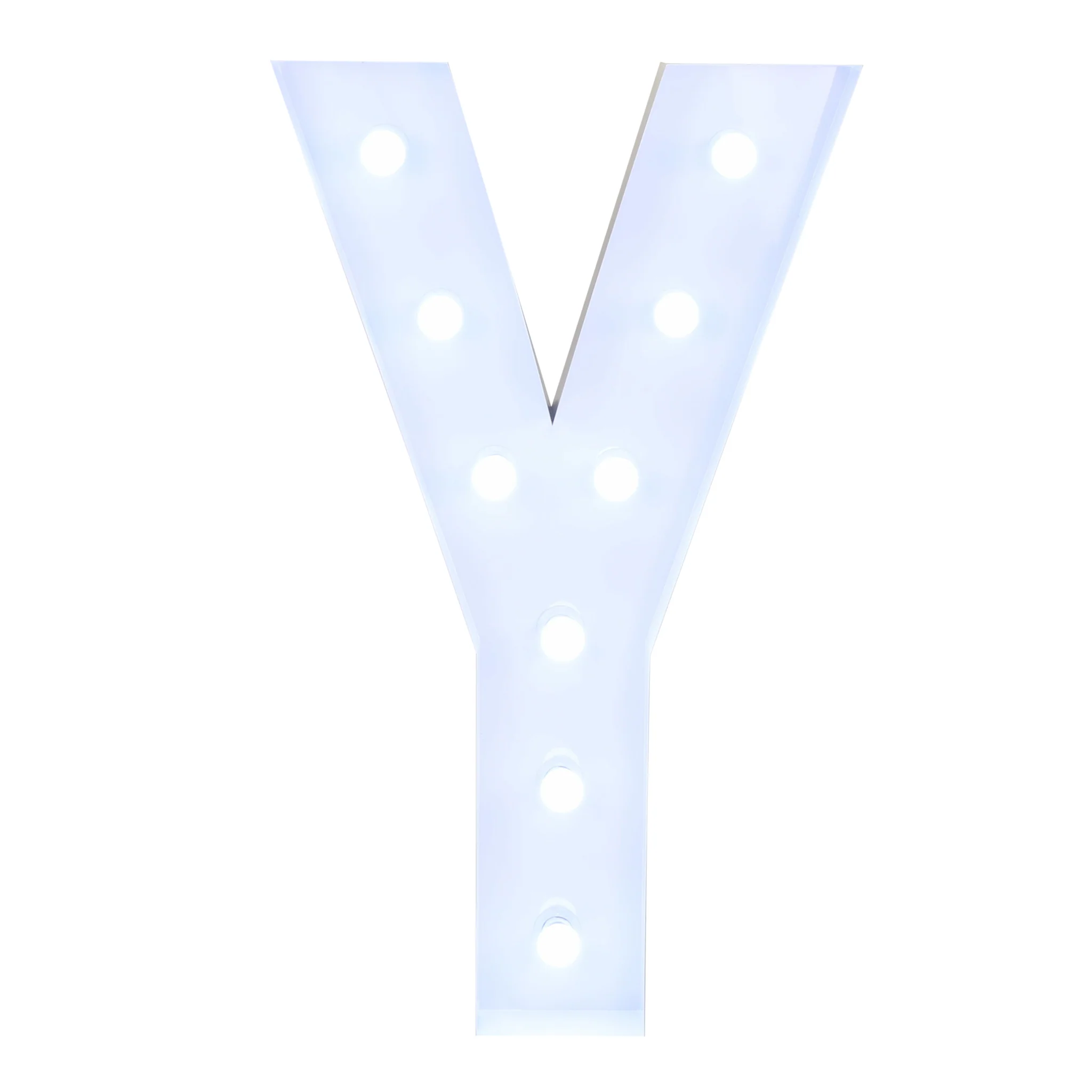 Large 4ft Tall LED Marquee Letter - Y - Image 3