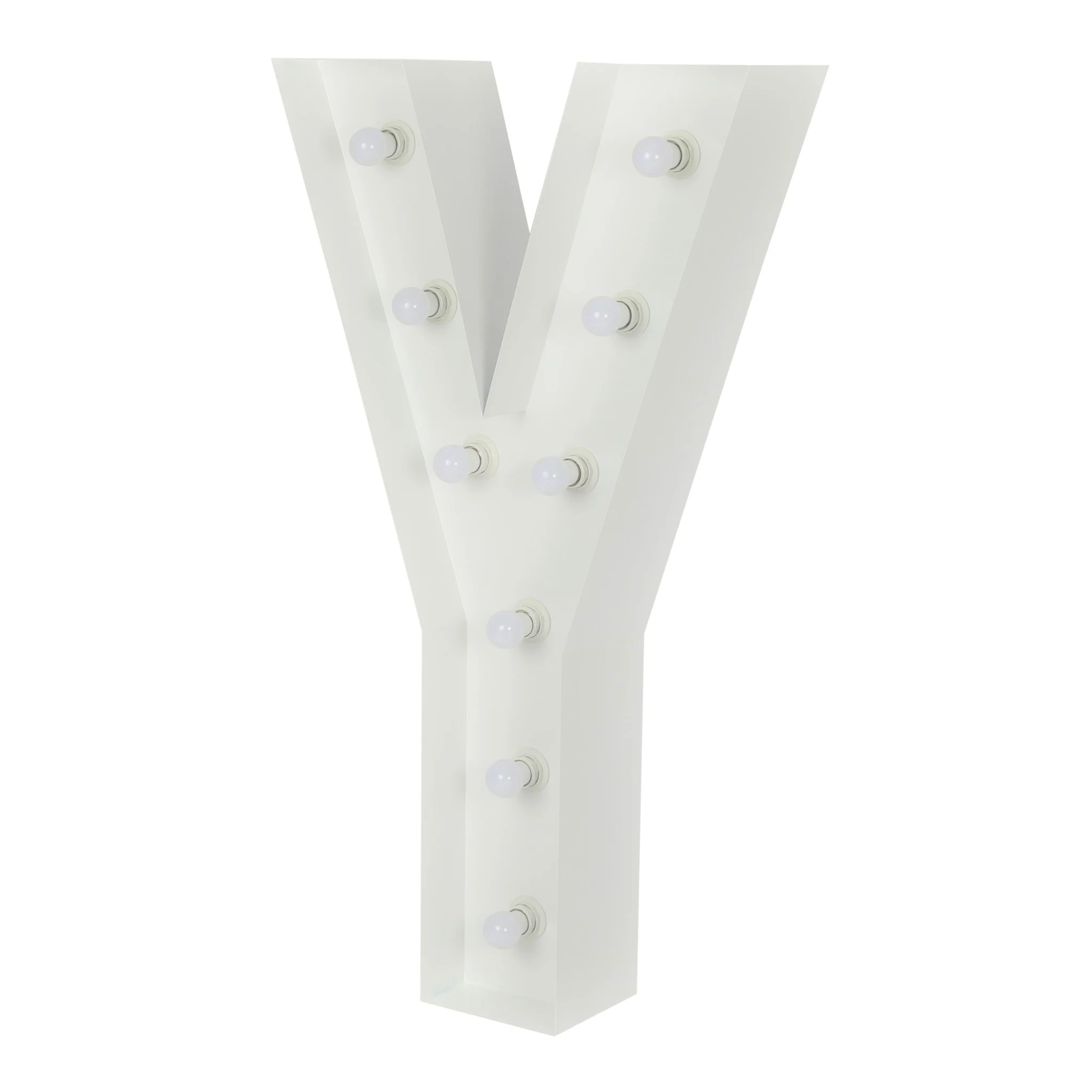 Large 4ft Tall LED Marquee Letter - Y - Image 4