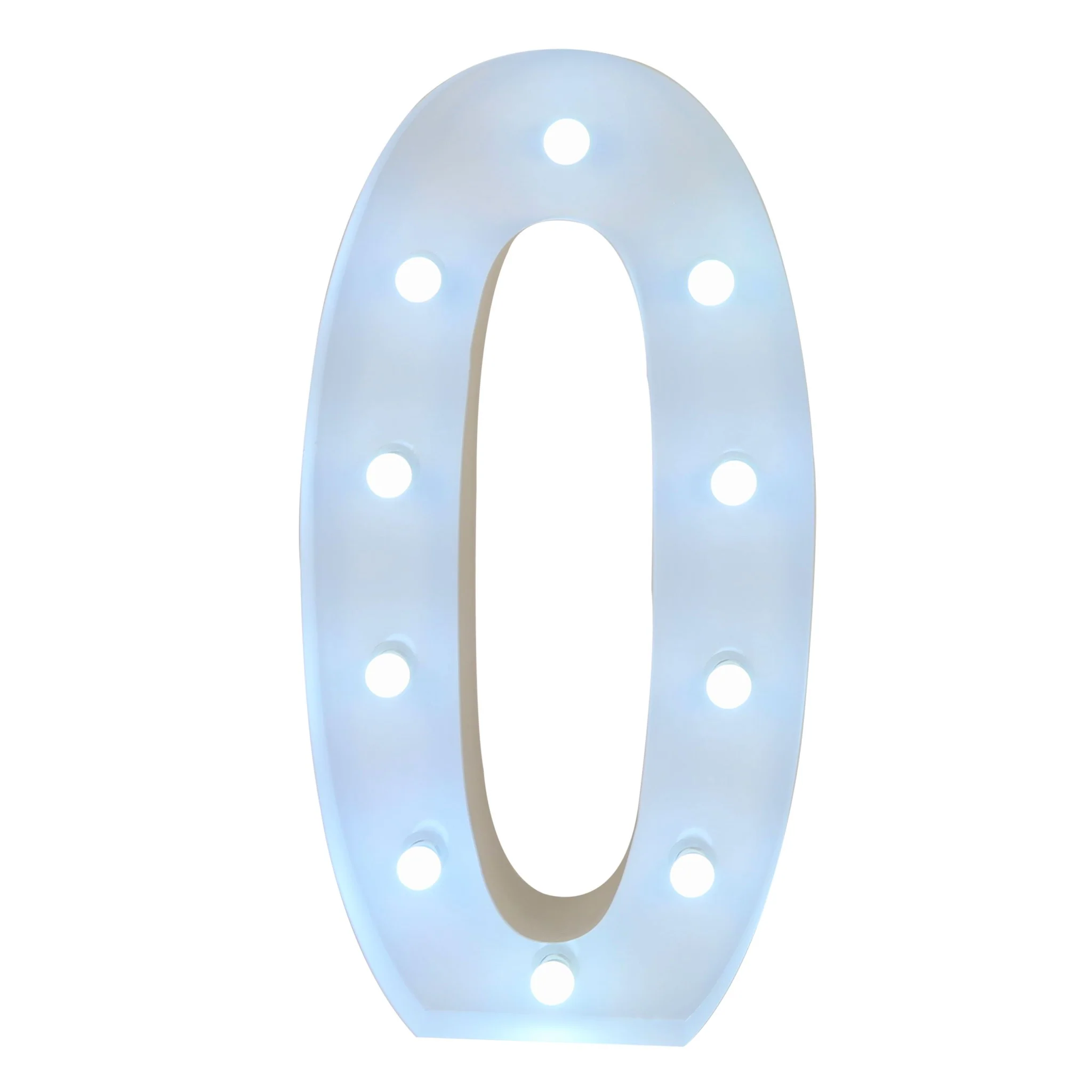 Large 4ft Tall LED Marquee Number - 0 - Image 3