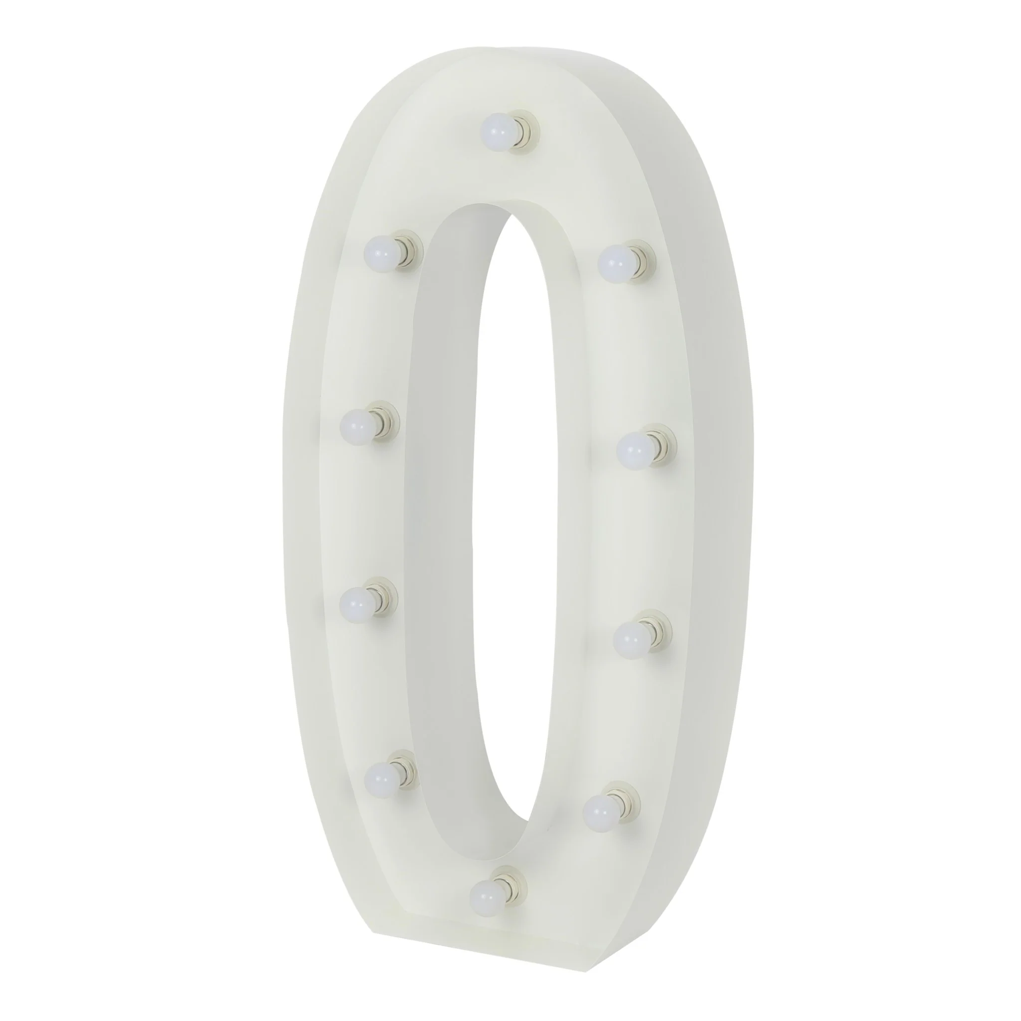 Large 4ft Tall LED Marquee Number - 0 - Image 4