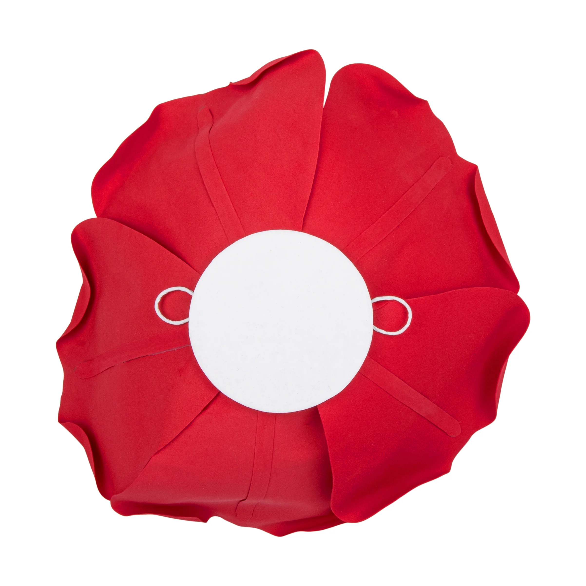 Large Foam Rose Wall  Decor 30 cm - Red - Image 2