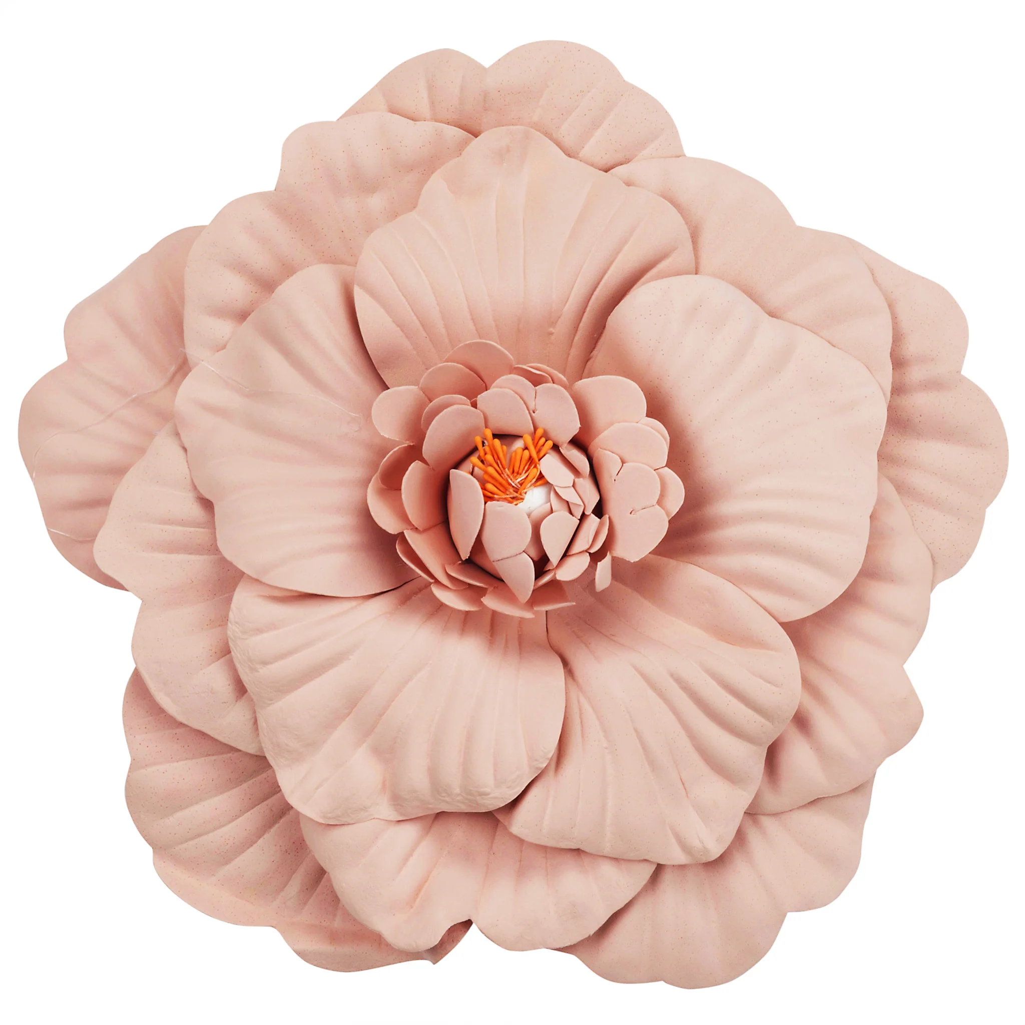 Large Foam Wedding Flower Wall Backdrop Decor 30 cm - Blush