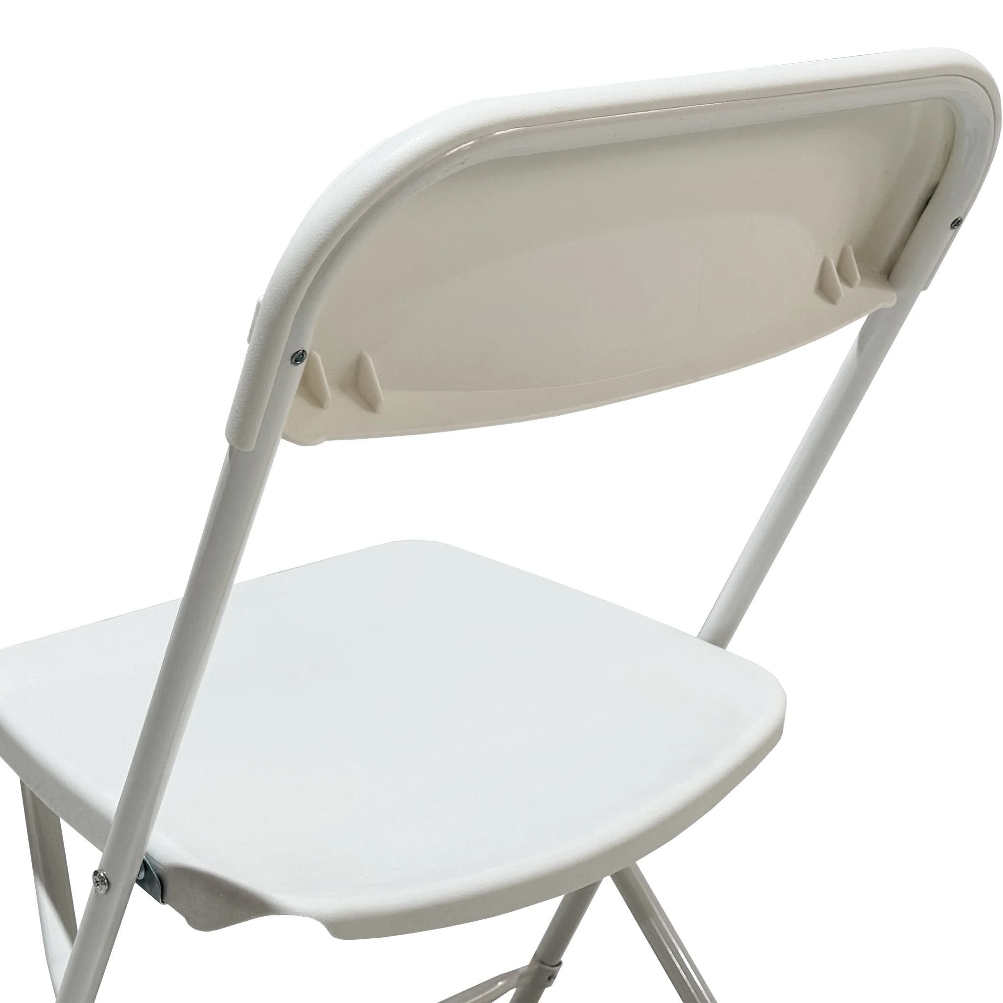 10pc/pk White Plastic Folding Chairs Lightweight - Image 11