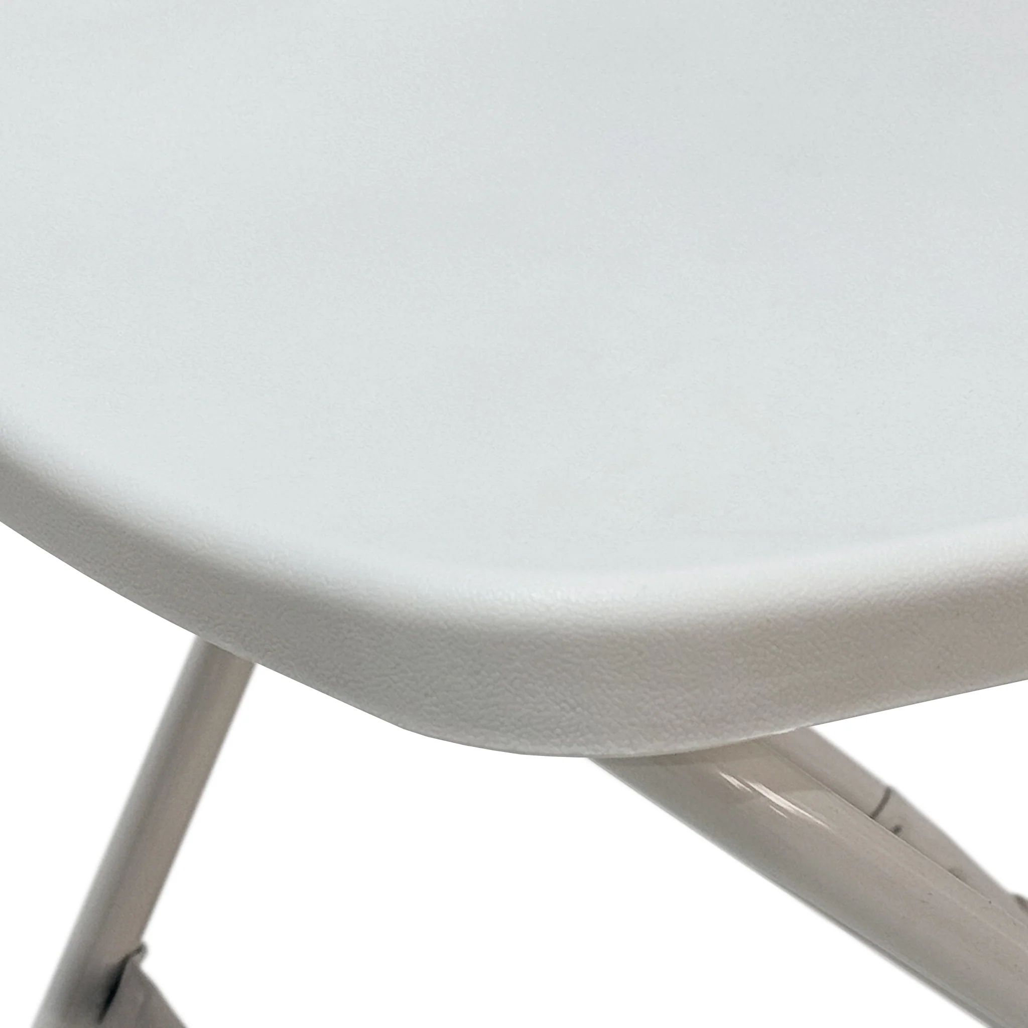 10pc/pk White Plastic Folding Chairs Lightweight - Image 13