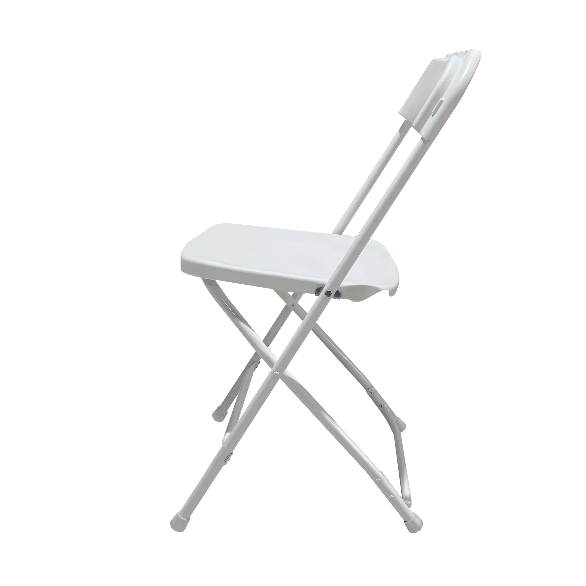 10pc/pk White Plastic Folding Chairs Lightweight - Image 9