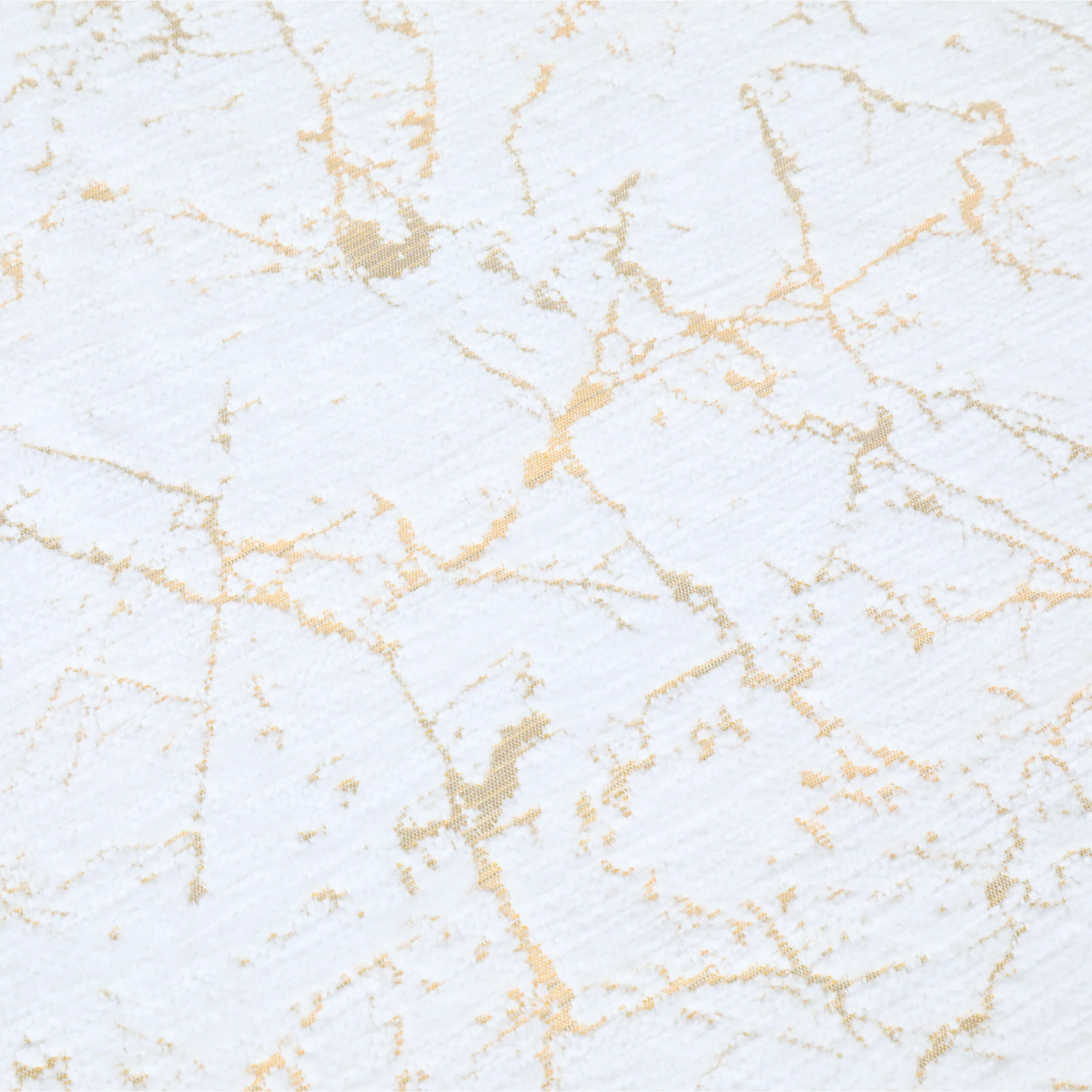 Marble Reversible Jacquard Tablecloth 120" Round - Gold - Image 3